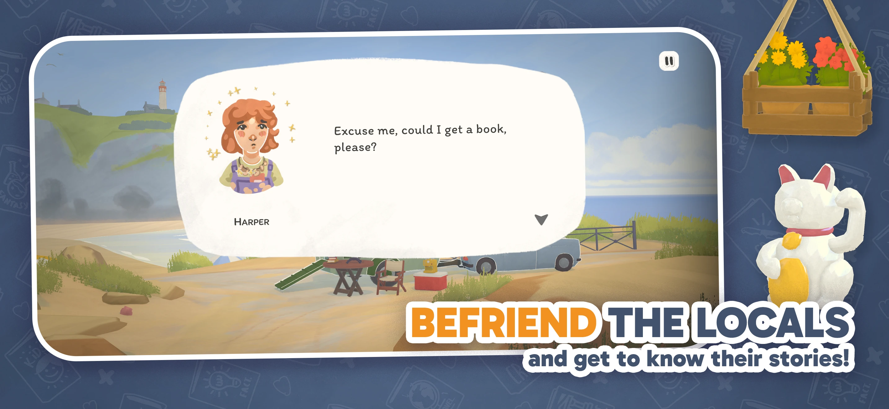 Tiny Bookshop app store screenshot 4 — Games (iOS)