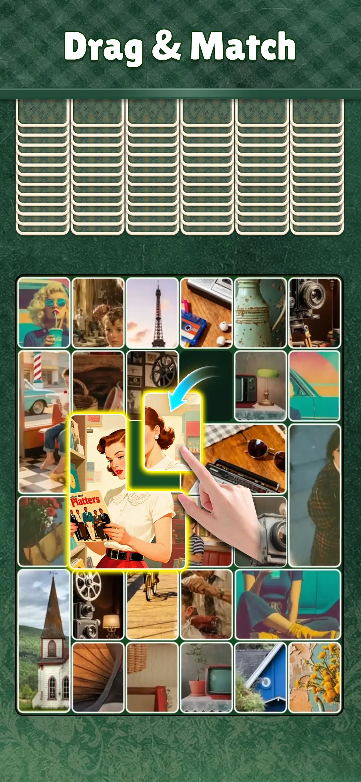 Jigsaw Drop: Solitaire Puzzle app store screenshot 3 — Games (iOS)