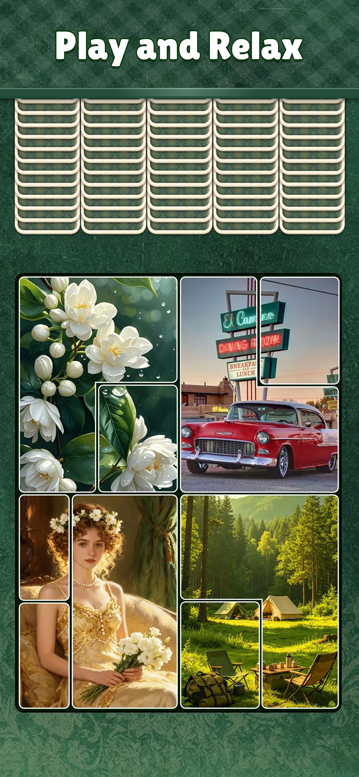 Jigsaw Drop: Solitaire Puzzle app store screenshot 6 — Games (iOS)