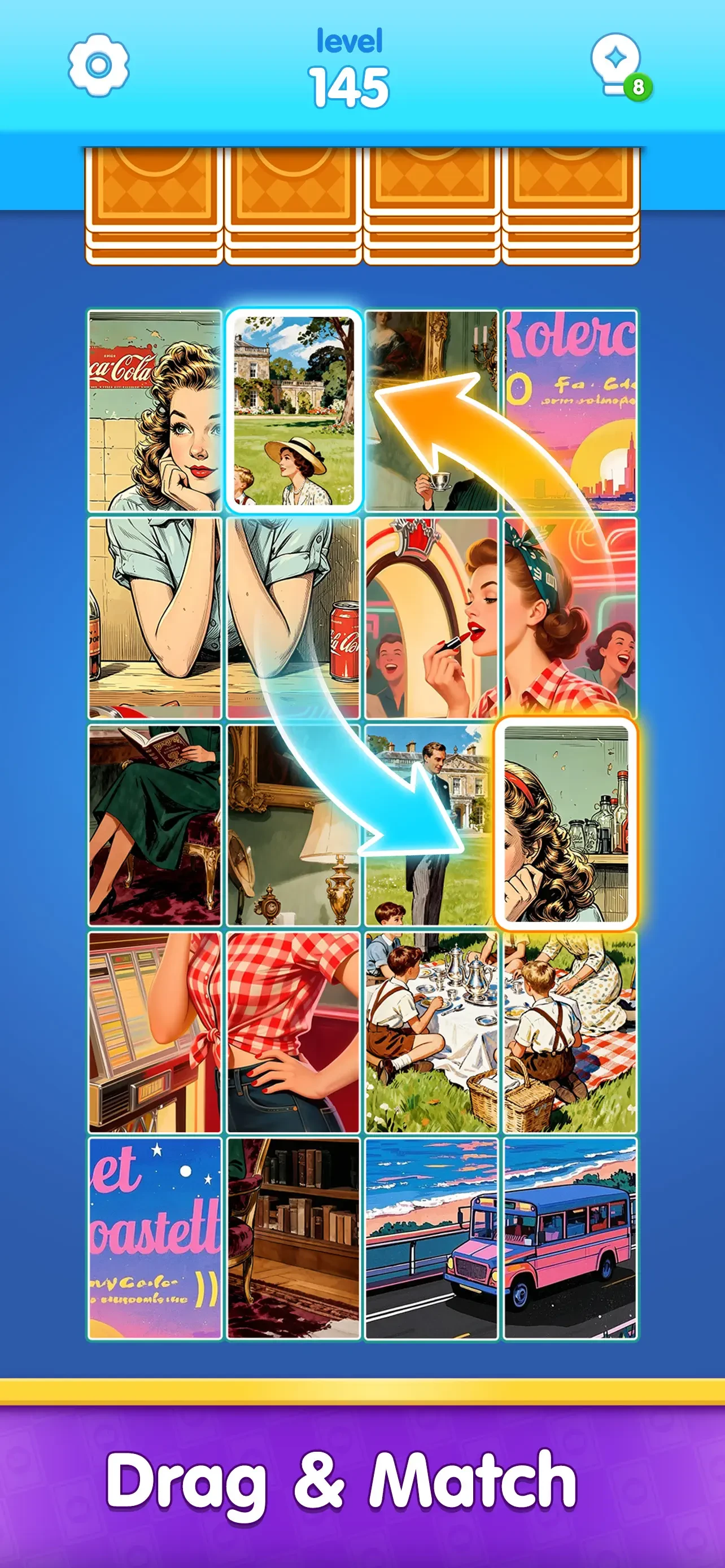 Jigsaw Drop: Solitaire Puzzle app store screenshot 1 — Games (iOS)