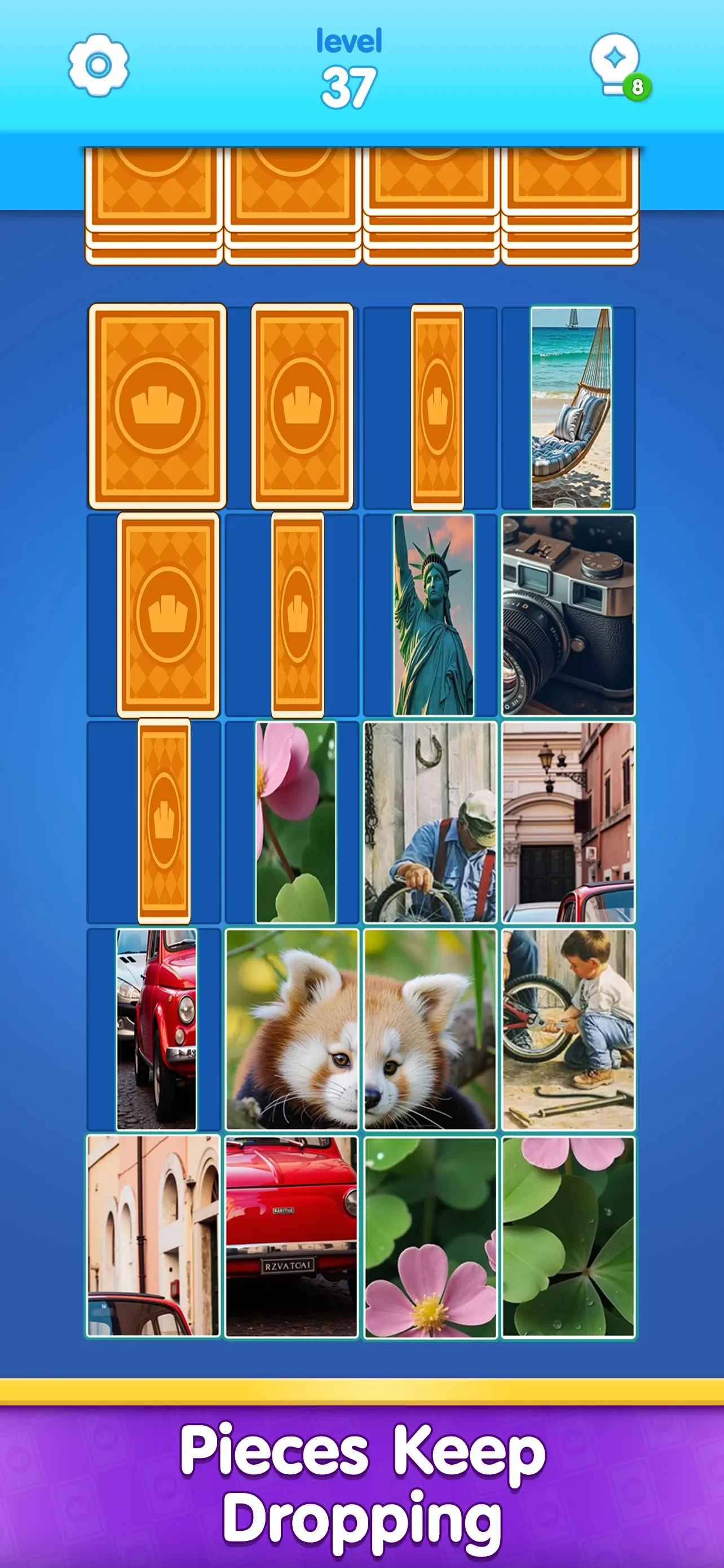 Jigsaw Drop: Solitaire Puzzle app store screenshot 4 — Games (iOS)