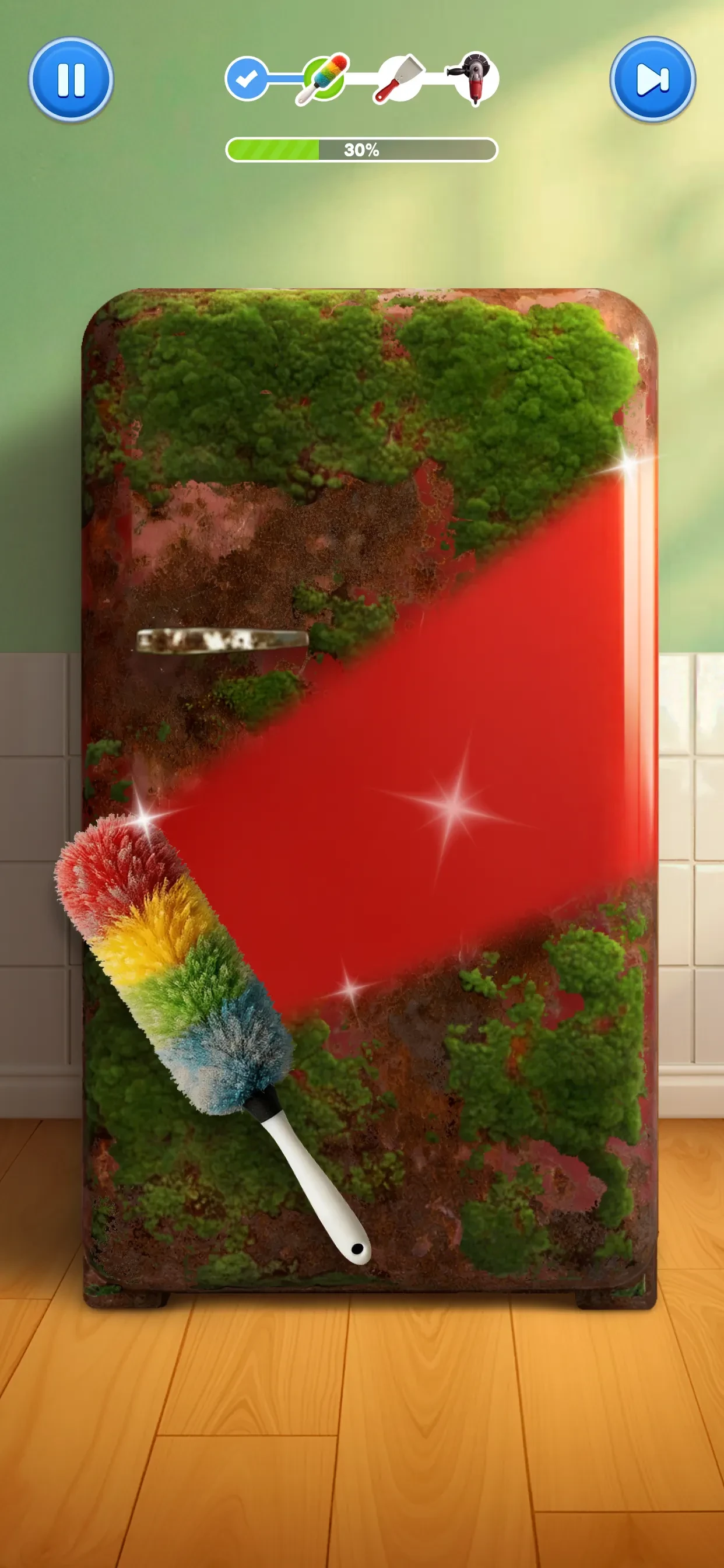 Satisfying Clean ASMR app store screenshot 2 — Games (iOS)