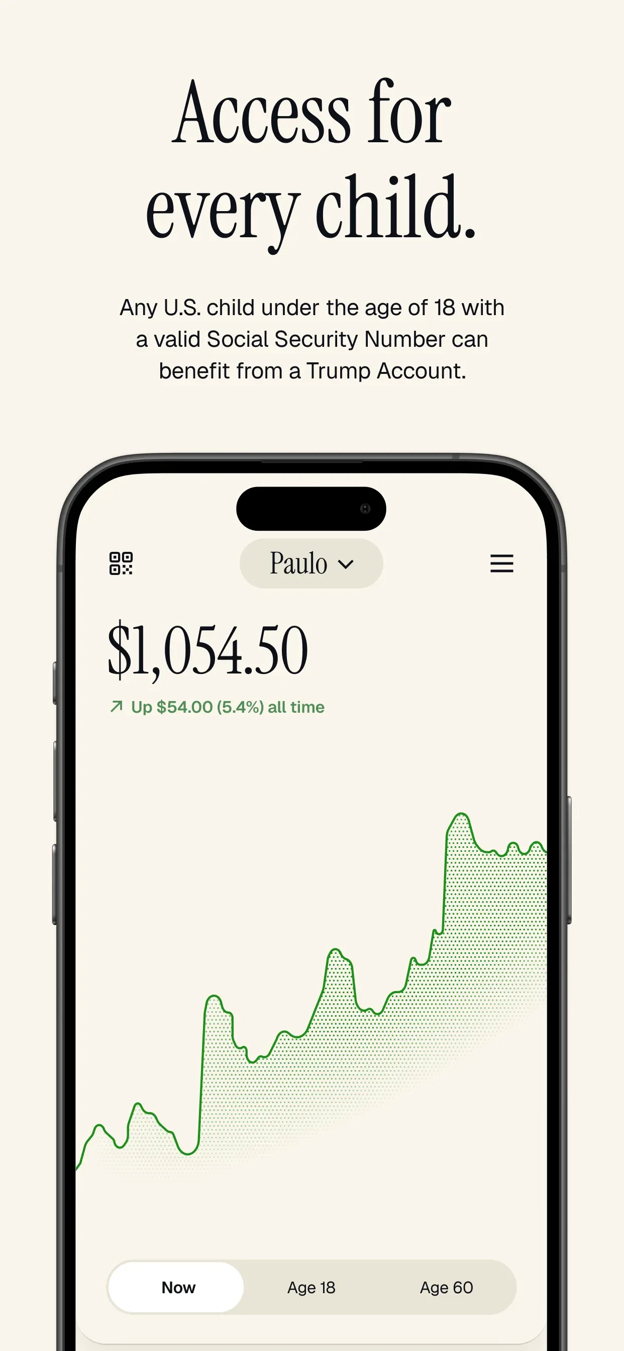Trump Accounts: Official App app store screenshot 4 — Finance (iOS)