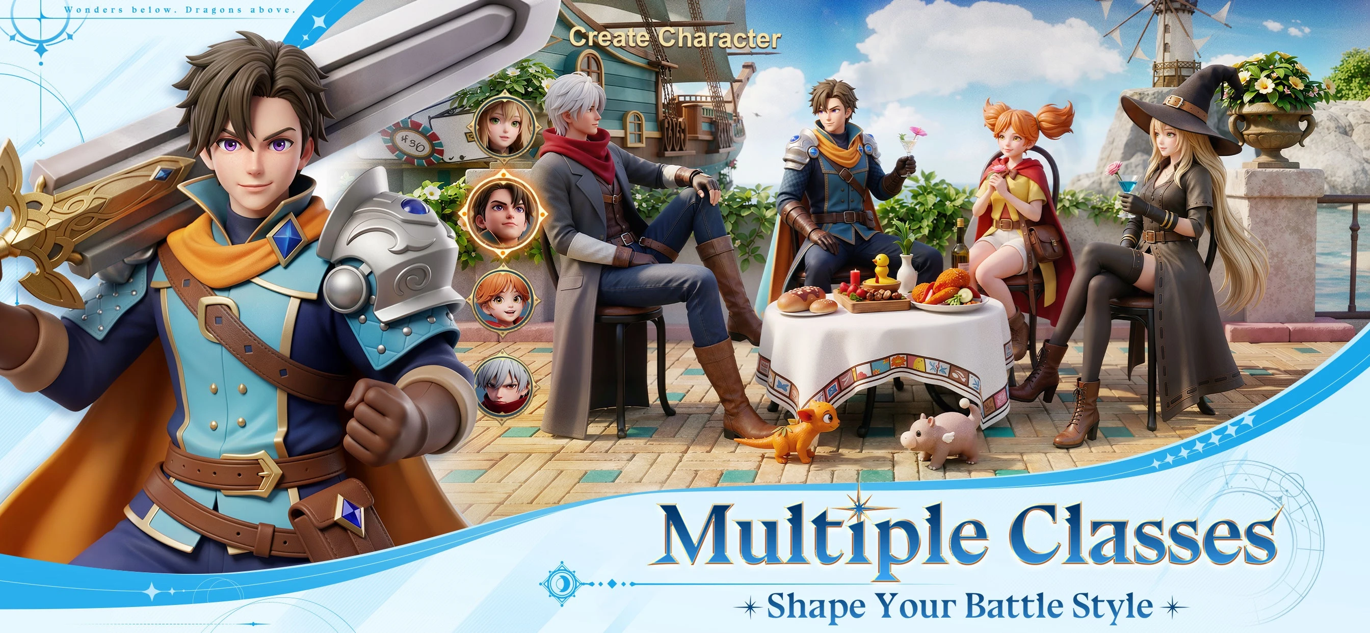 Dragonbound: Wings of Magic app store screenshot 3 — Games (iOS)