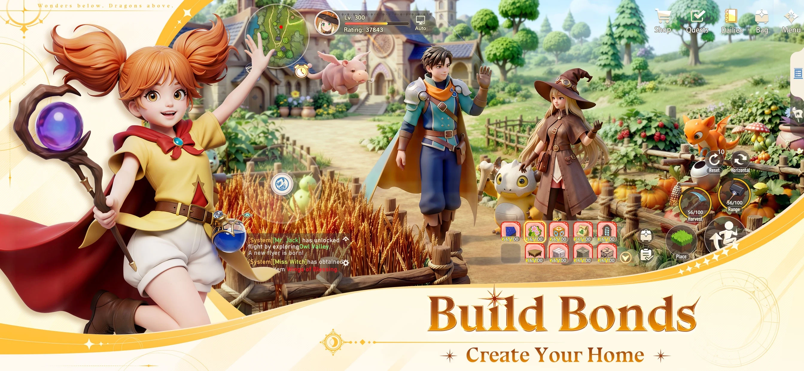 Dragonbound: Wings of Magic app store screenshot 5 — Games (iOS)