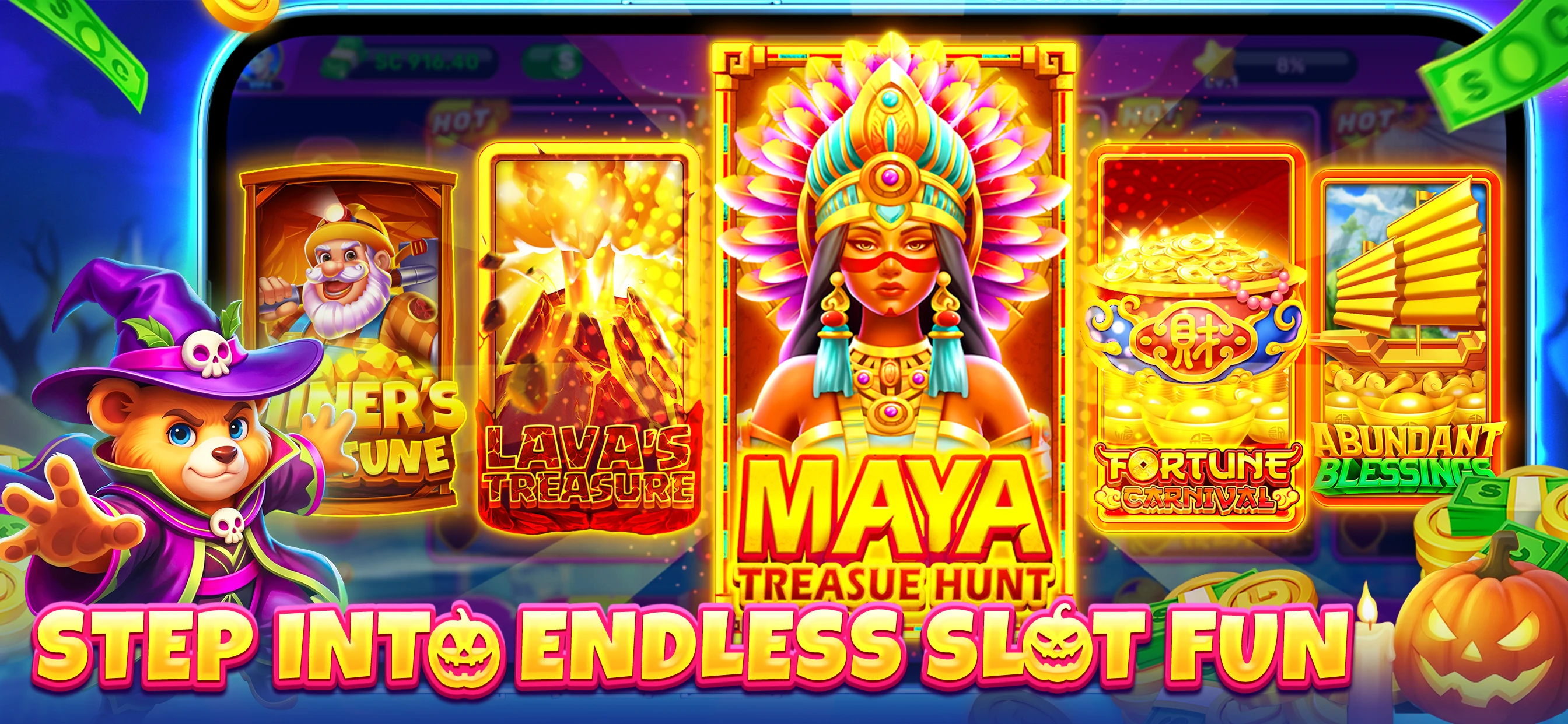 Bruno Reels Casino app store screenshot 1 — Games (iOS)