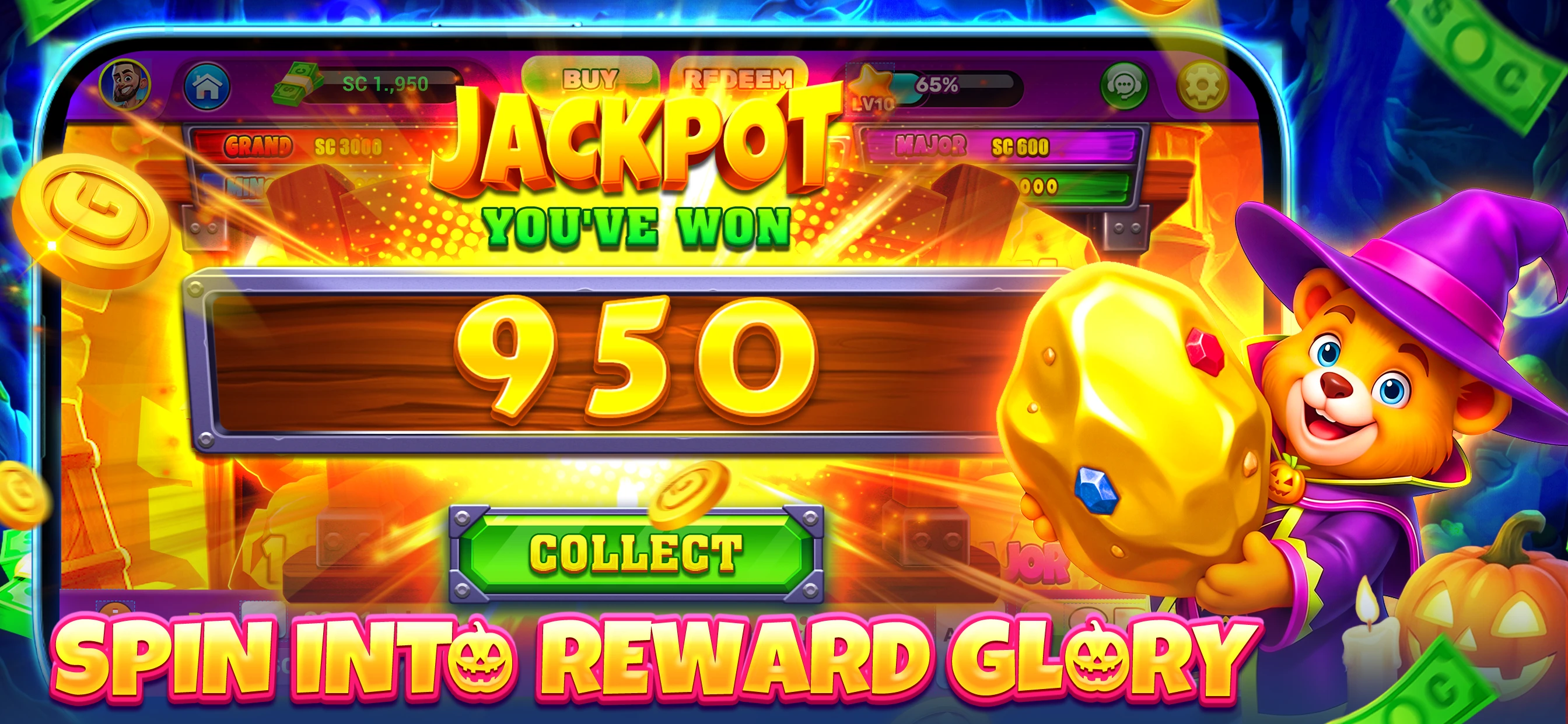 Bruno Reels Casino app store screenshot 3 — Games (iOS)