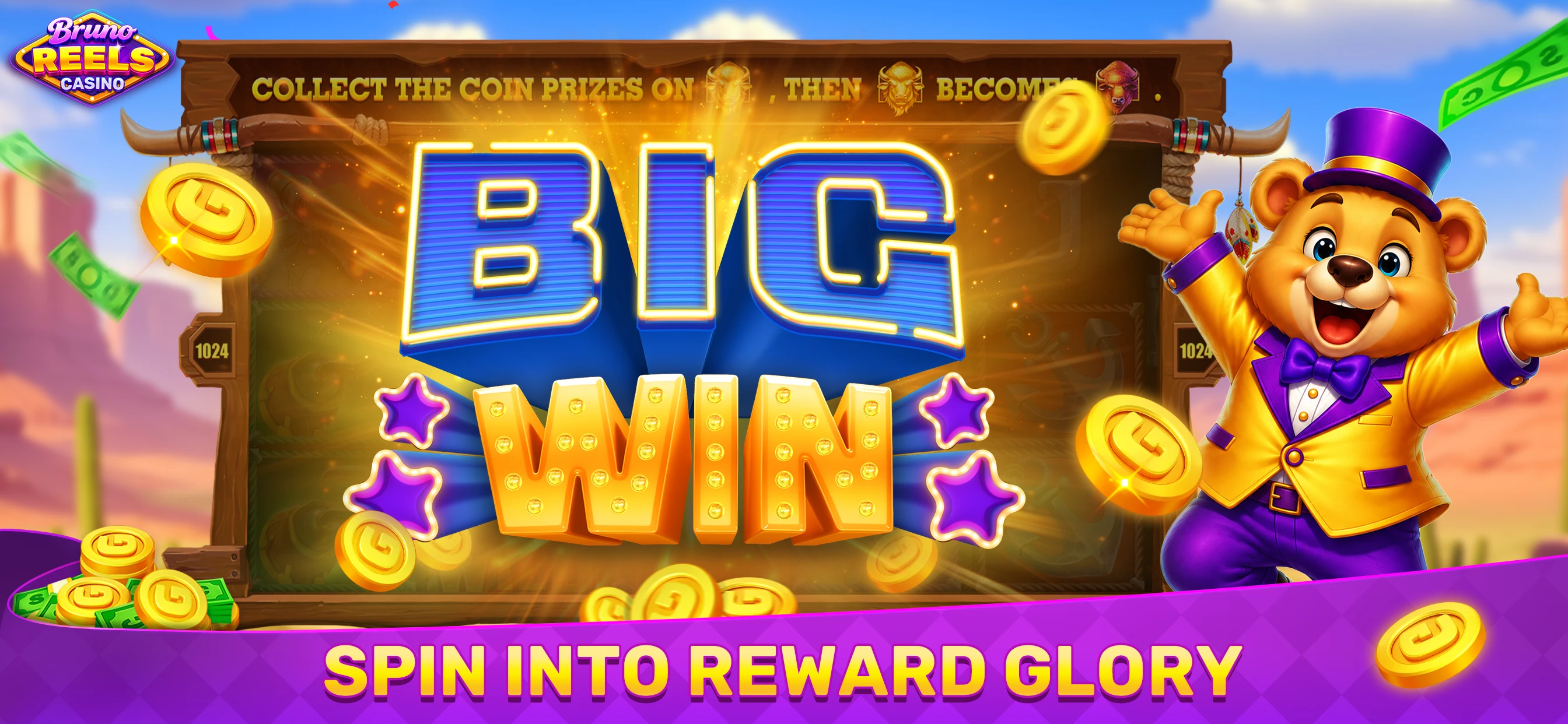 Bruno Reels Casino app store screenshot 3 — Games (iOS)