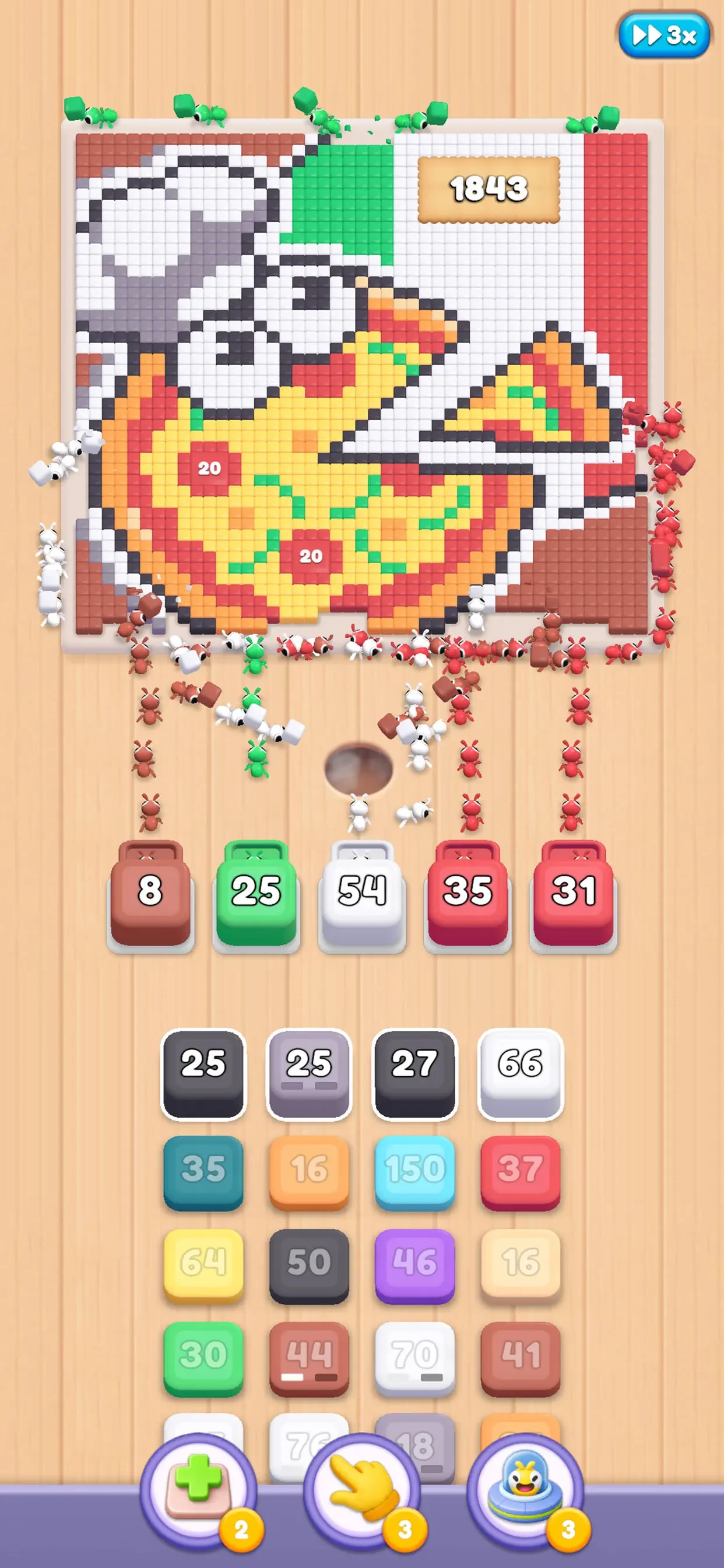 Food Hunt: Pixel Puzzle app store screenshot 5 — Games (iOS)