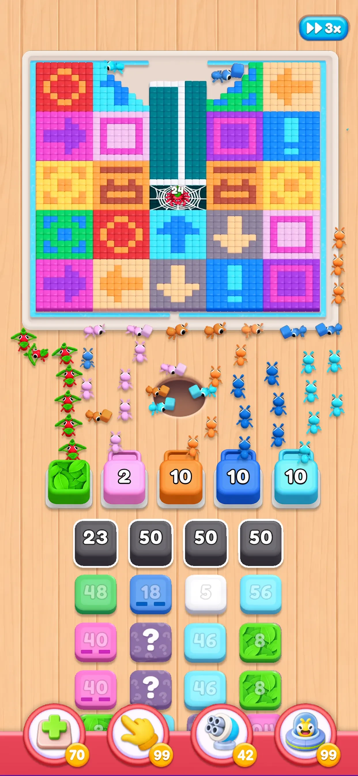 Food Hunt: Pixel Puzzle app store screenshot 6 — Games (iOS)