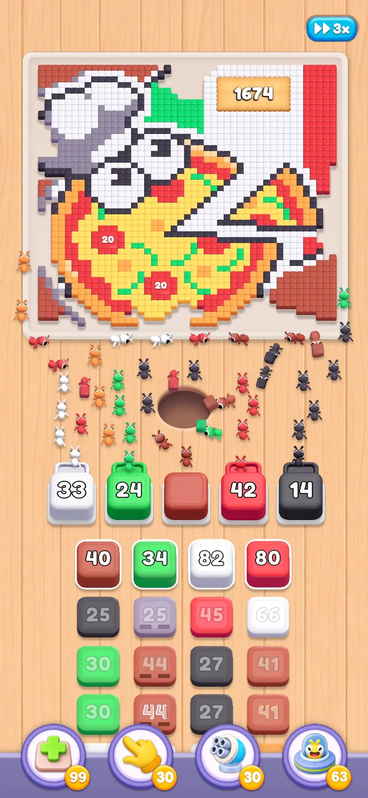 Food Hunt: Pixel Puzzle app store screenshot 7 — Games (iOS)