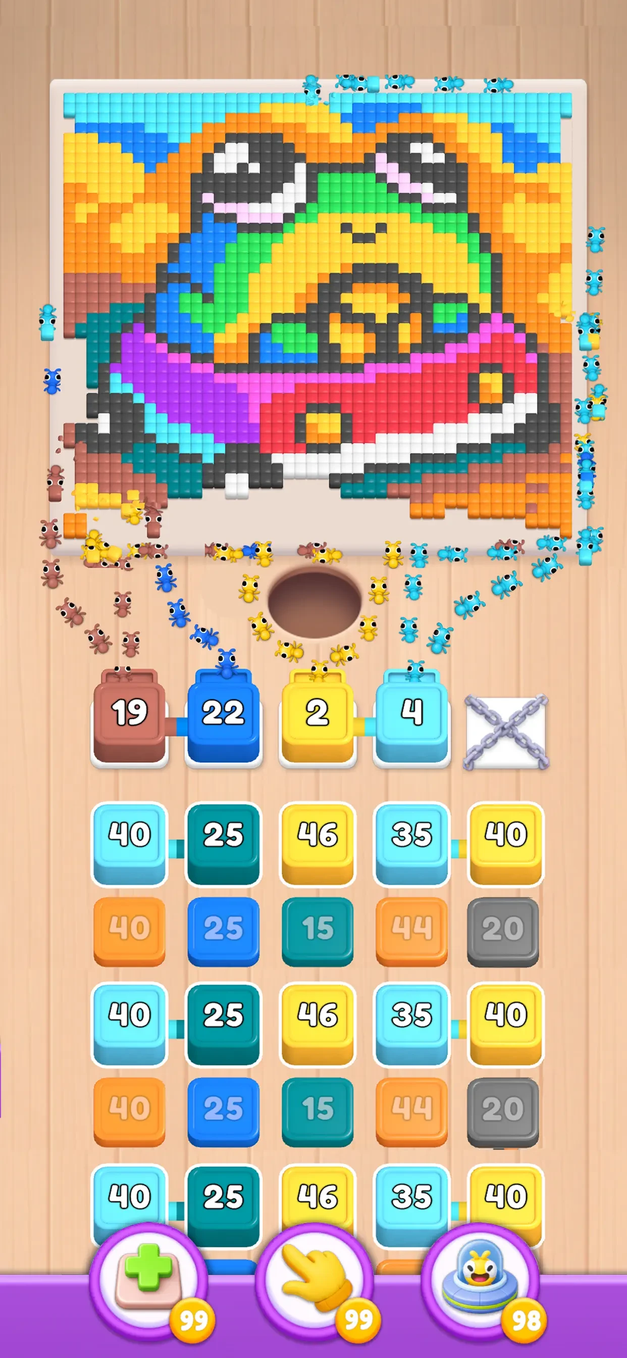 Food Hunt: Pixel Puzzle app store screenshot 5 — Games (iOS)