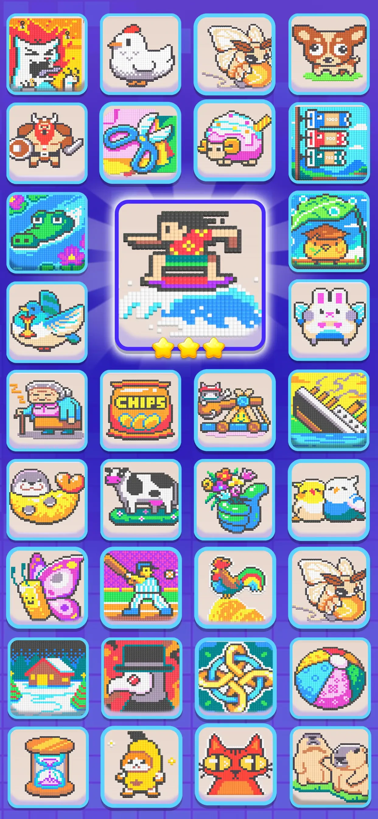 Food Hunt: Pixel Puzzle app store screenshot 6 — Games (iOS)
