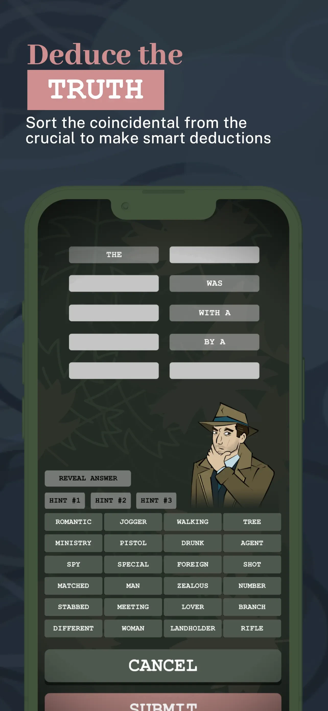 Mini Murder Mysteries app store screenshot 5 — Games (iOS)
