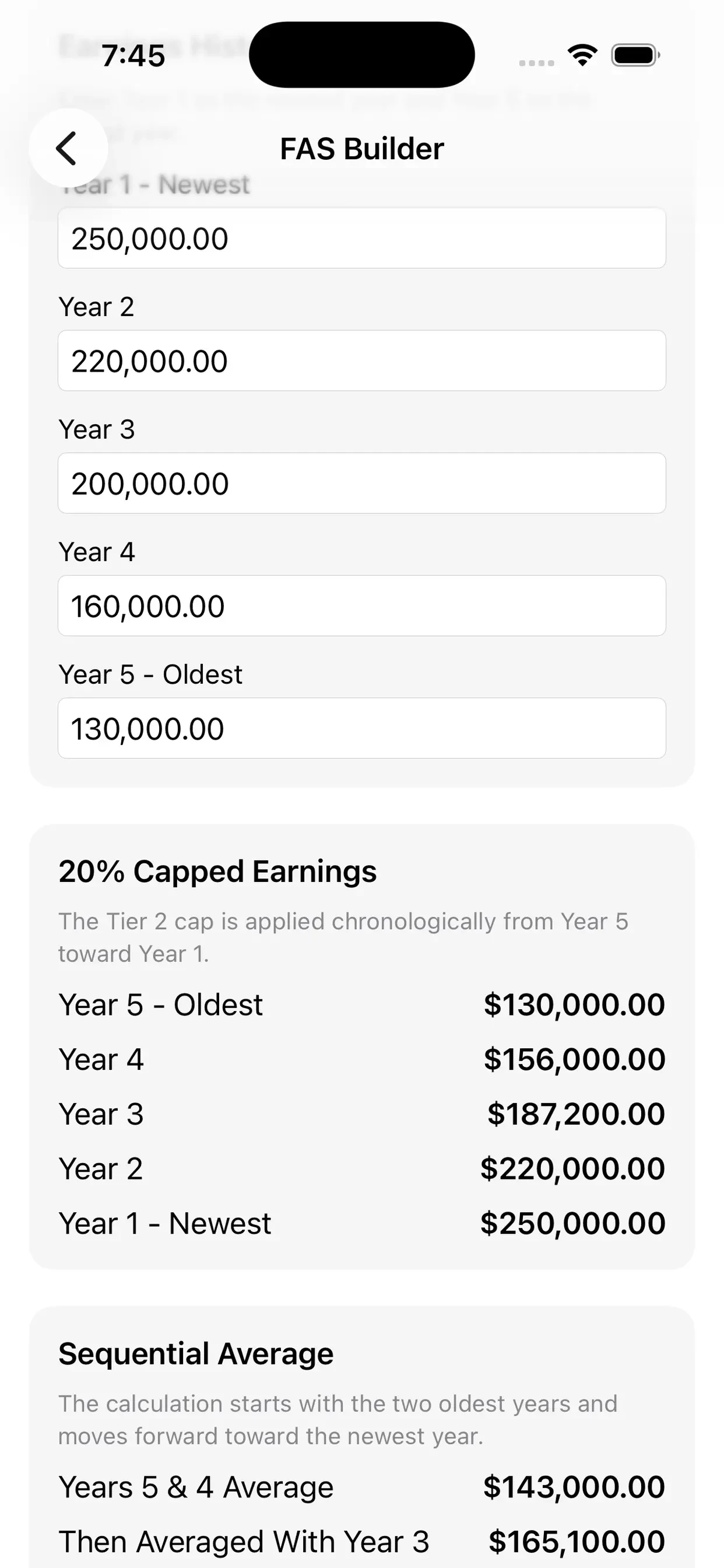 FDNY Retirement Planner app store screenshot 4 — Unknown (iOS)