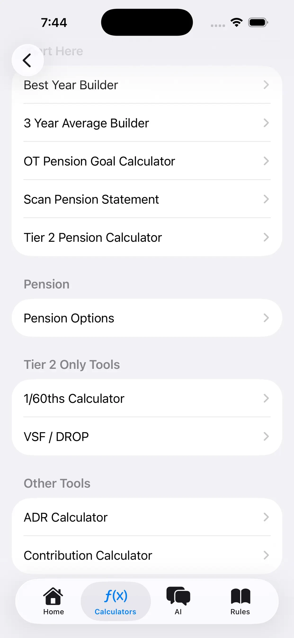 FDNY Retirement Planner app store screenshot 9 — Unknown (iOS)