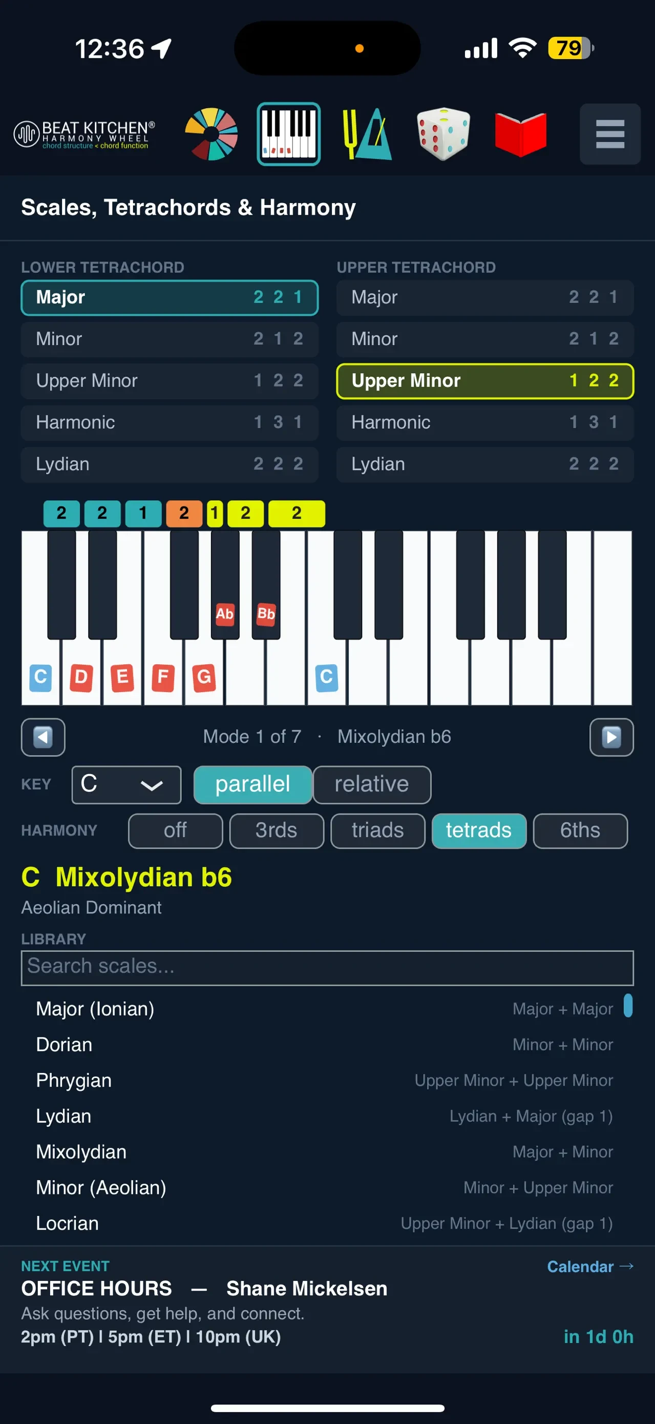 Beat Kitchen Harmony Wheel app store screenshot 2 — Unknown (iOS)
