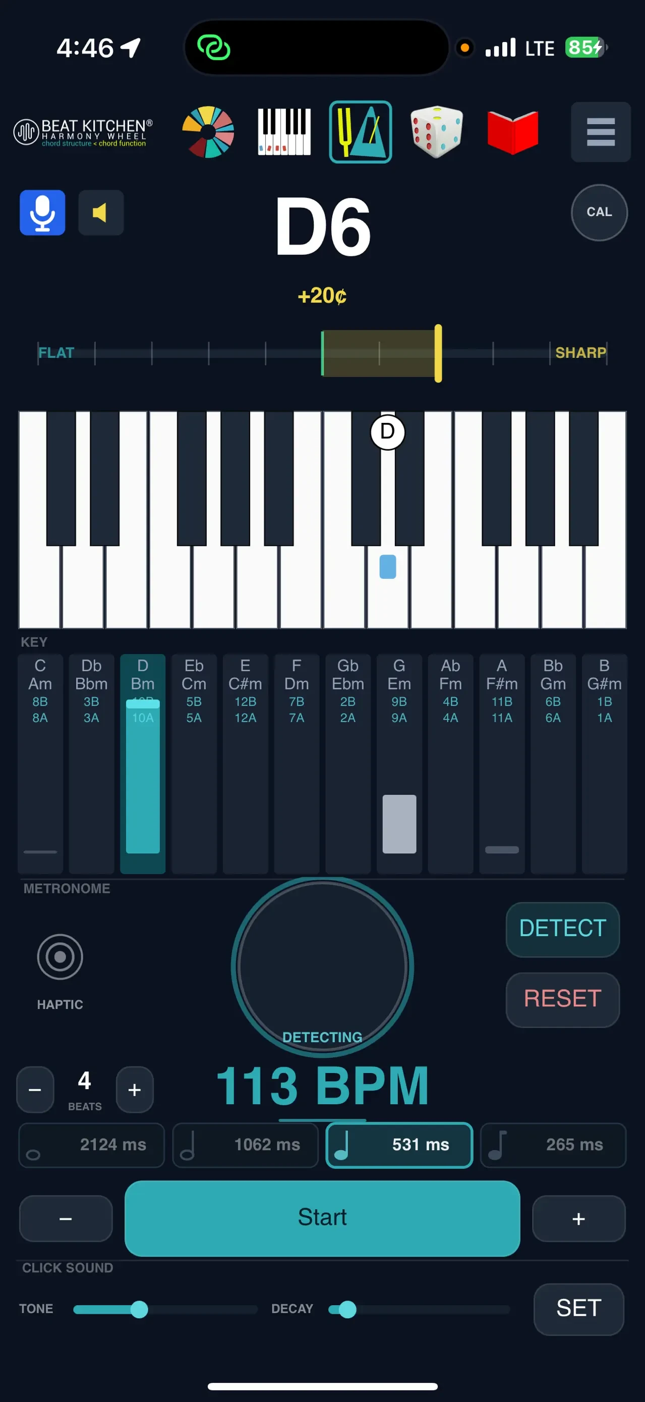 Beat Kitchen Harmony Wheel app store screenshot 3 — Unknown (iOS)