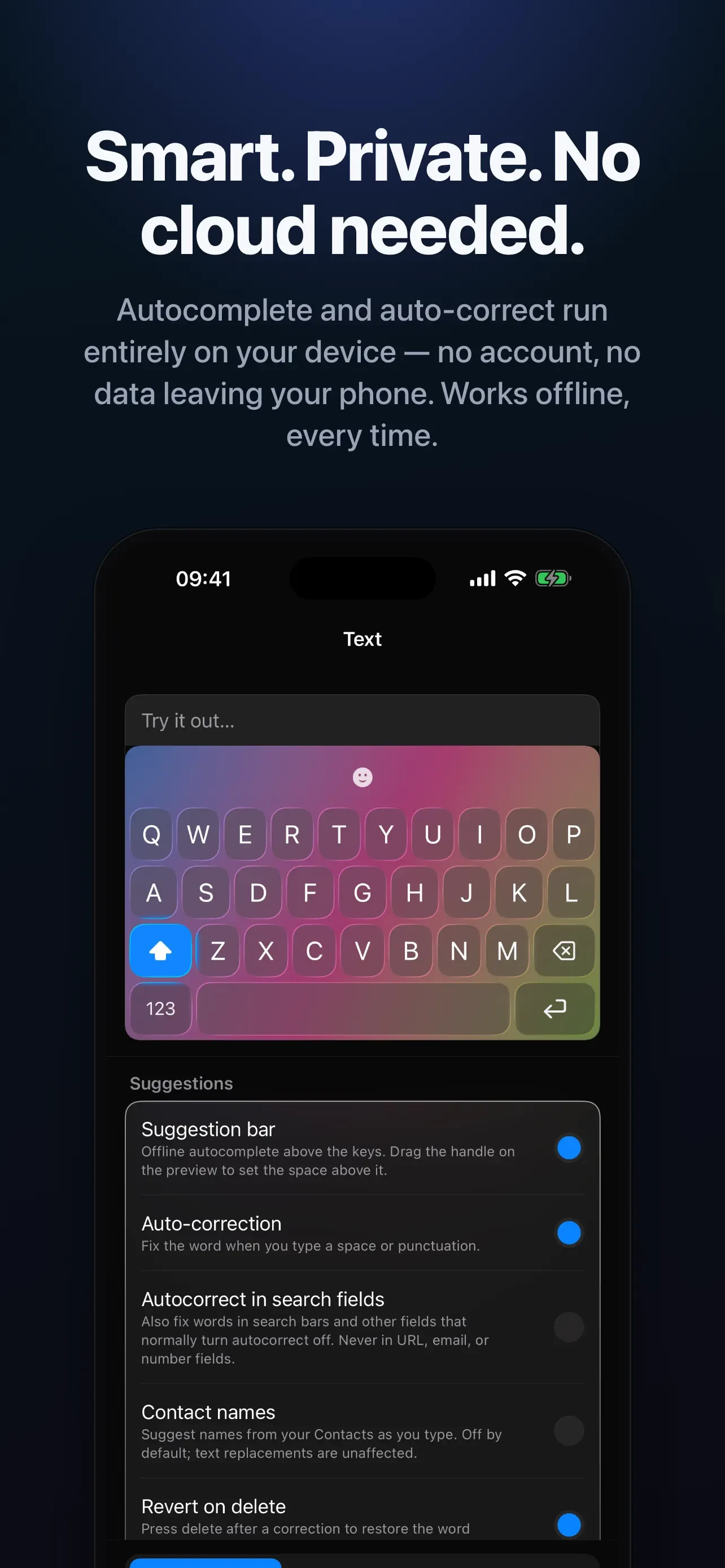 Clink: Custom Keyboards app store screenshot 6 — Unknown (iOS)