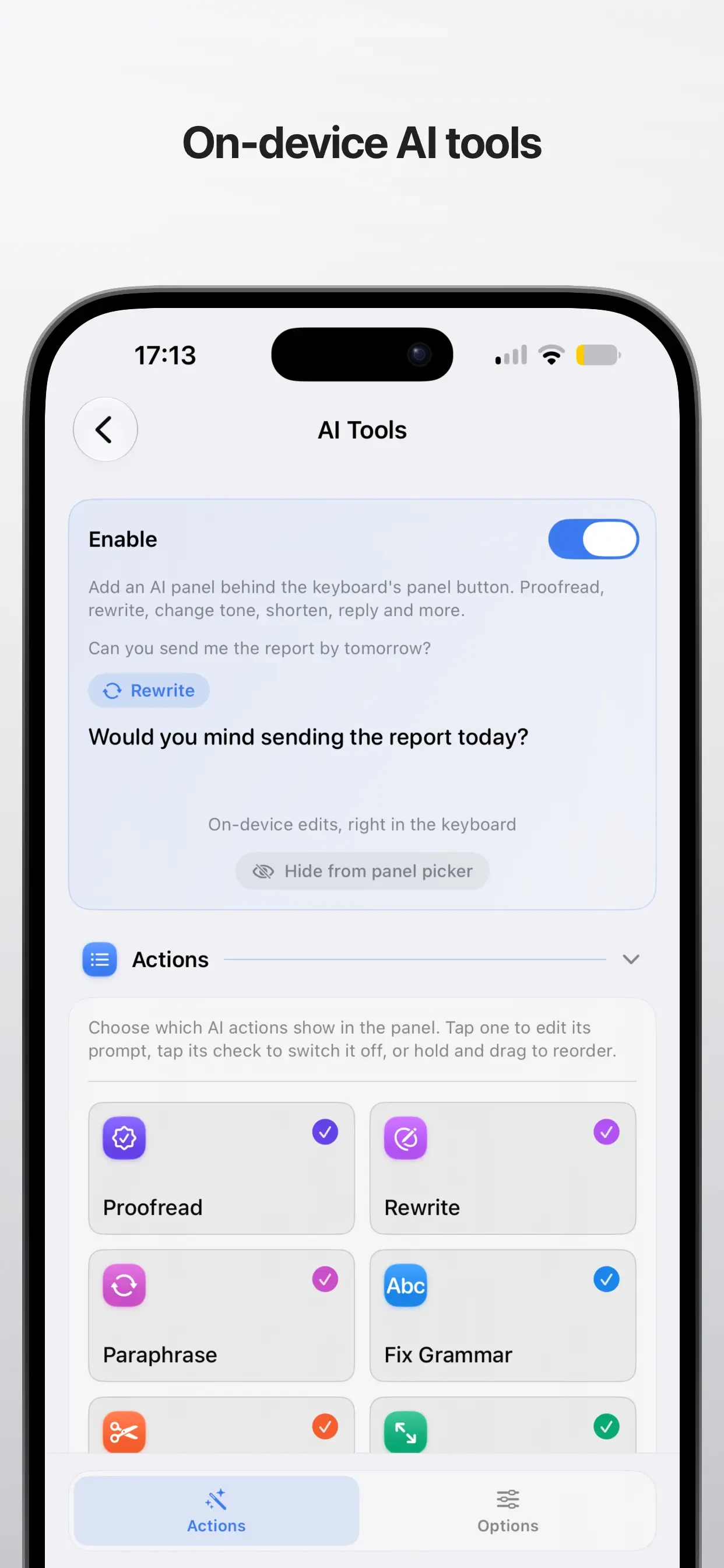 Clink: Custom Keyboards app store screenshot 8 — Utilities (iOS)
