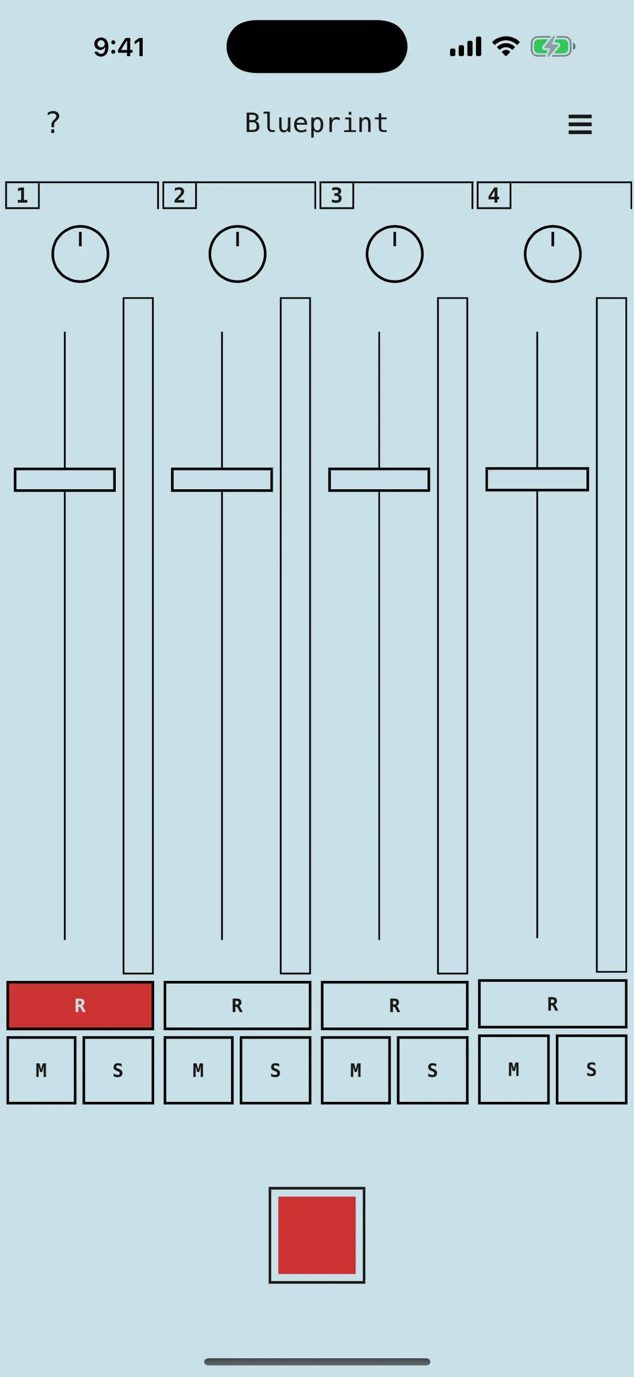 Blueprint 4-Track app store screenshot 3 — Unknown (iOS)