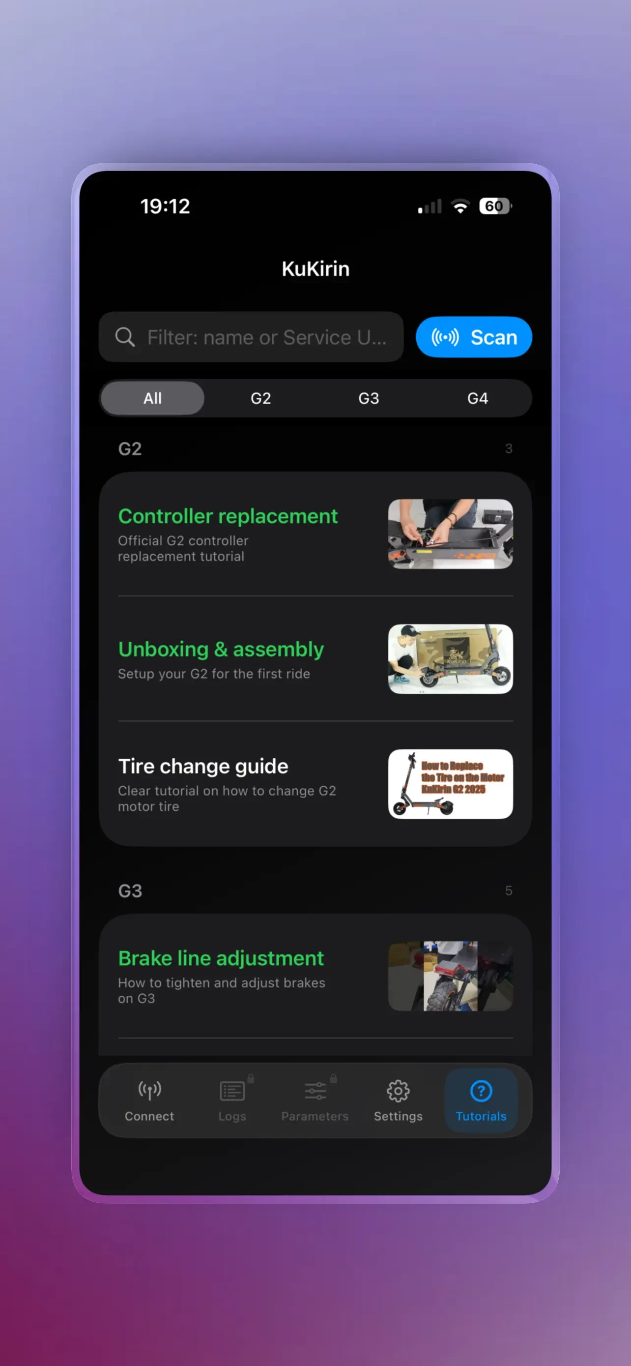 Manager for KuKirin app store screenshot 2 — Unknown (iOS)
