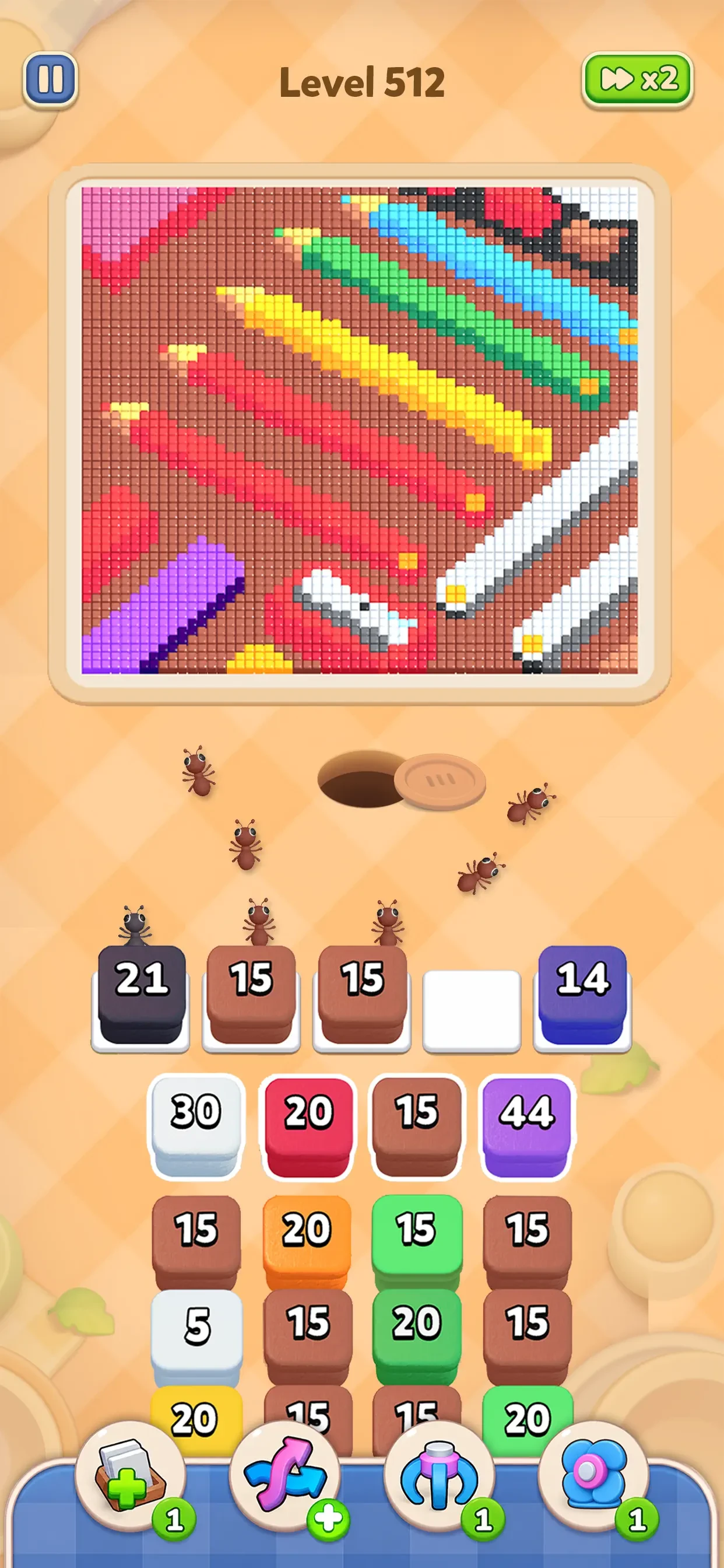 Colony Flow! app store screenshot 1 — Games (iOS)