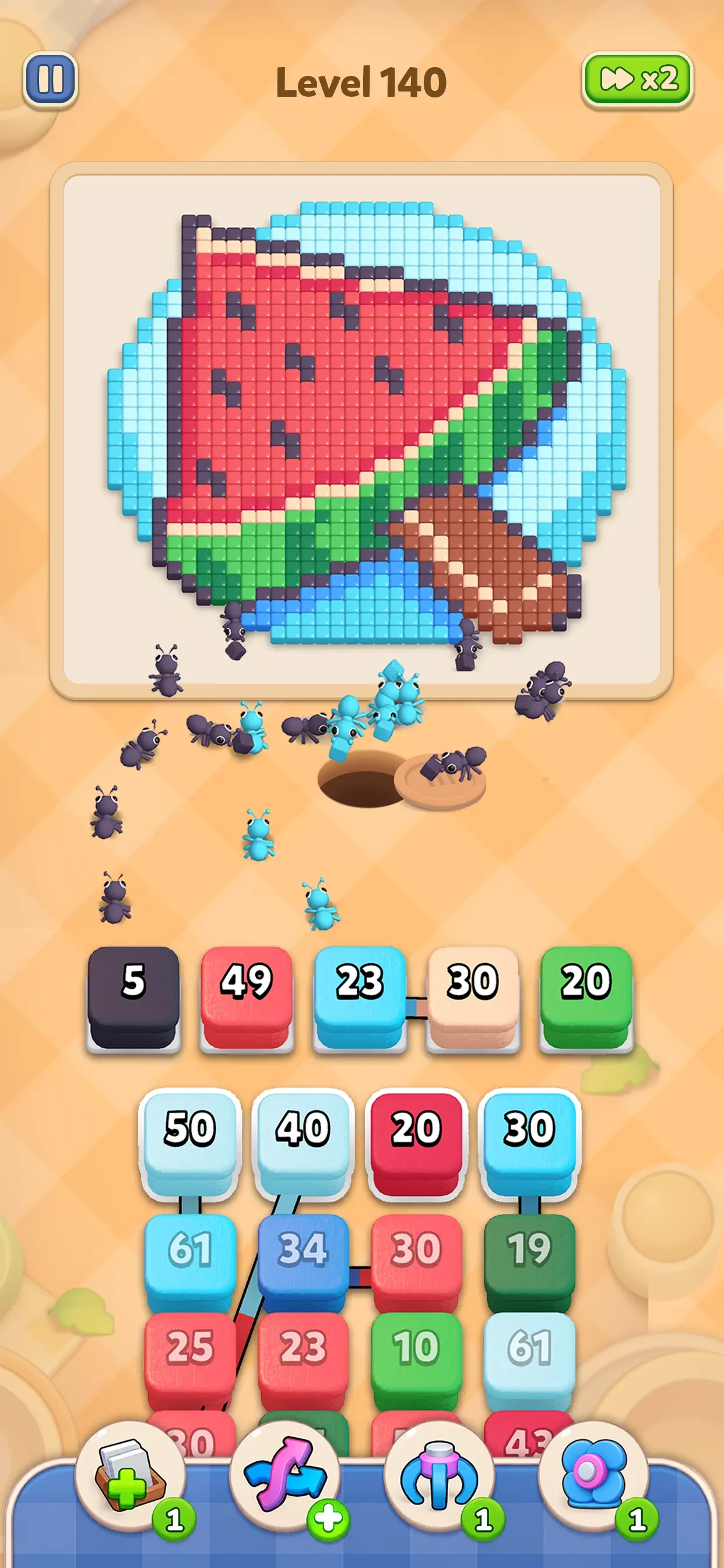 Colony Flow! app store screenshot 4 — Games (iOS)
