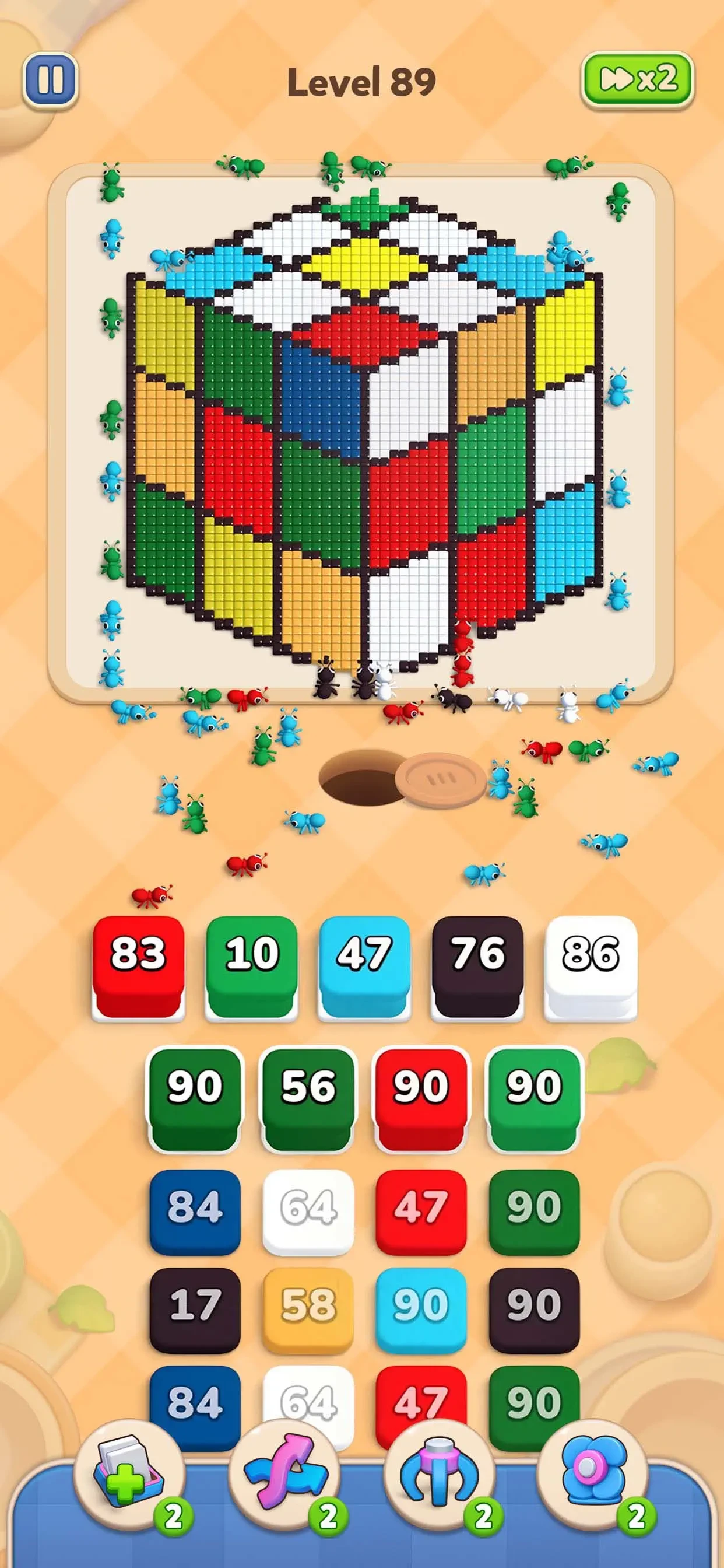 Colony Flow! app store screenshot 7 — Games (iOS)
