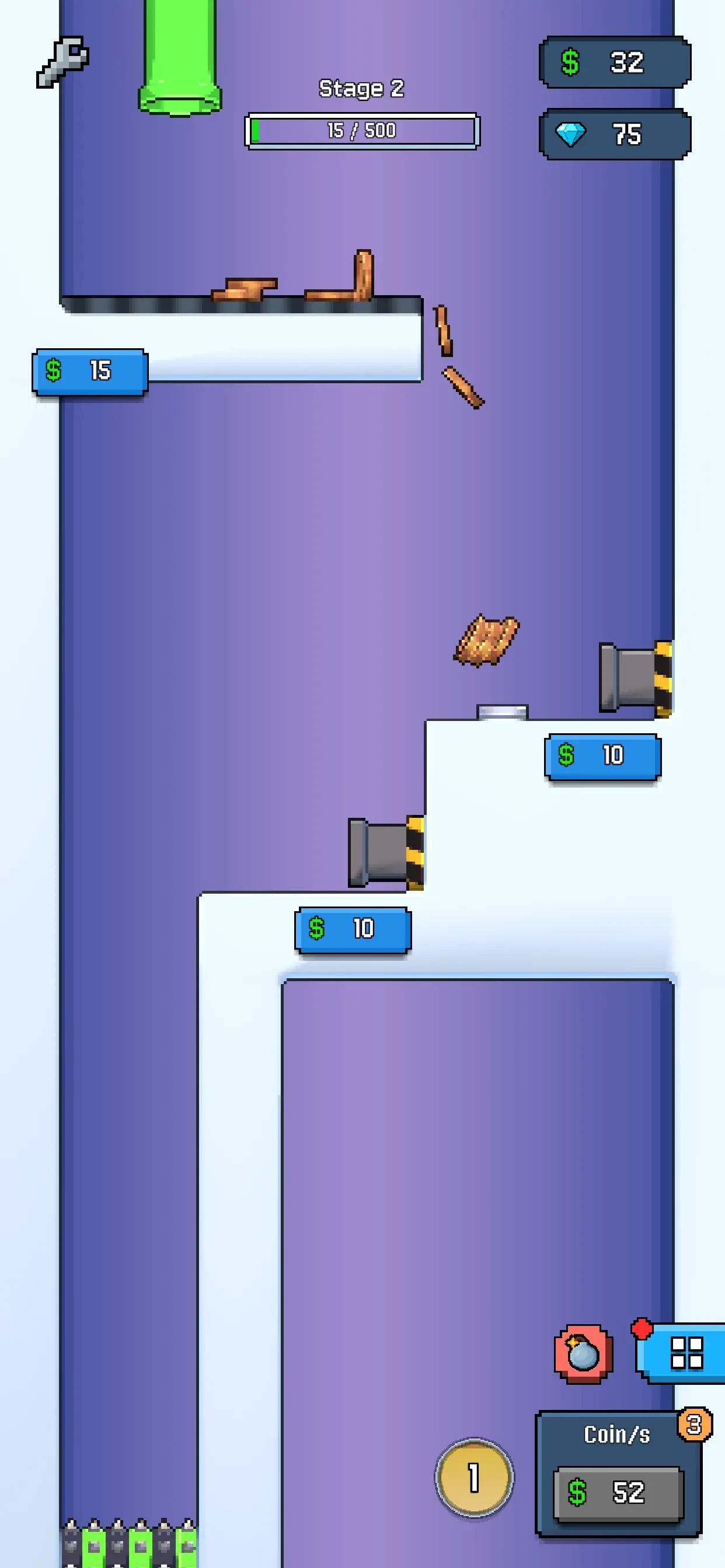 Coin Collector! app store screenshot 2 — Games (iOS)