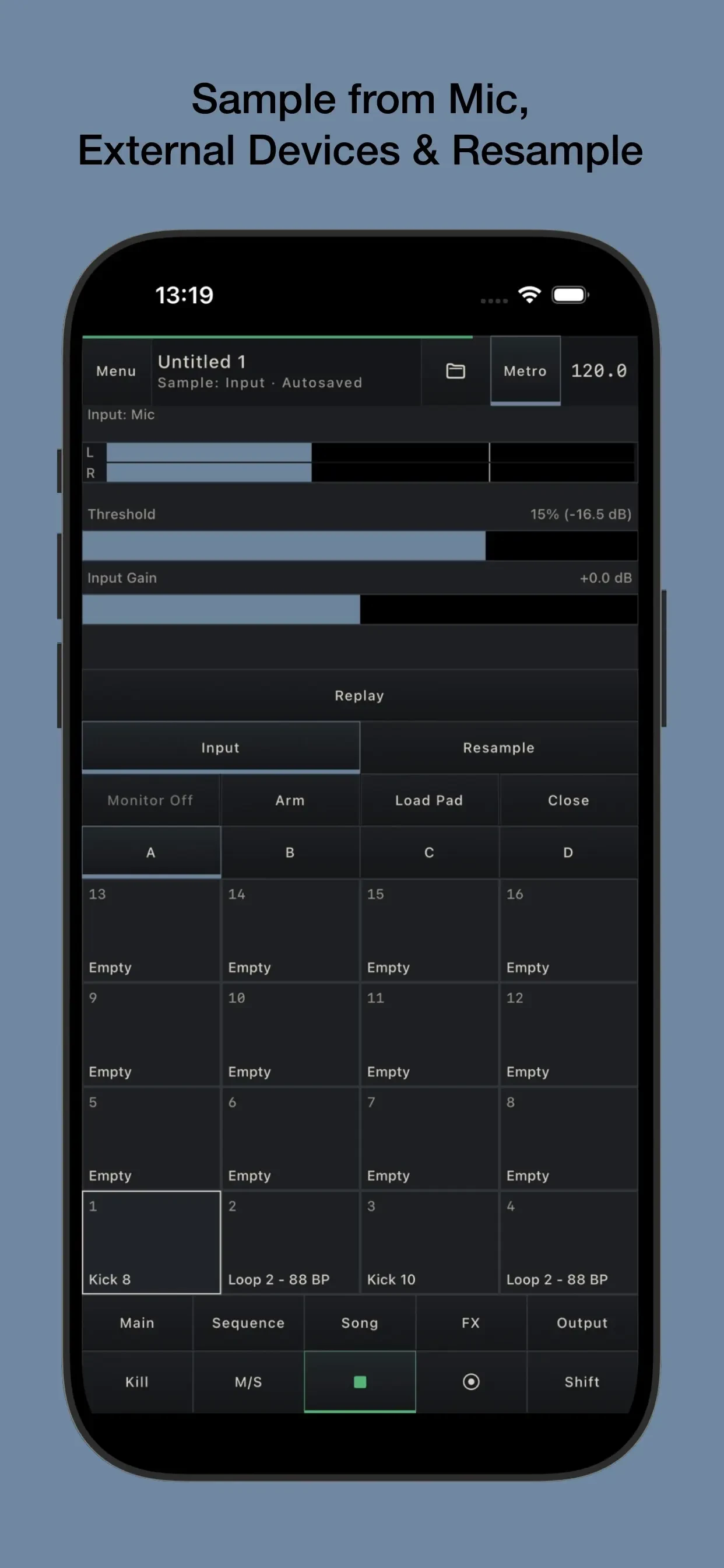 Resamplr app store screenshot 10 — Unknown (iOS)