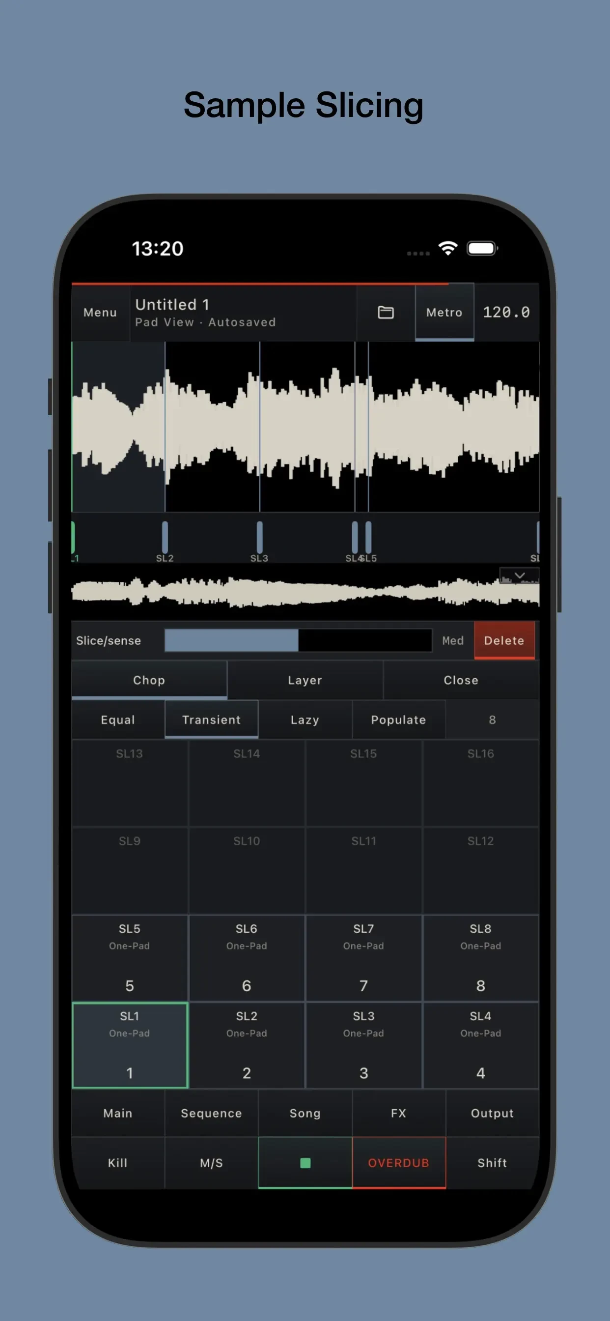 Resamplr app store screenshot 3 — Unknown (iOS)