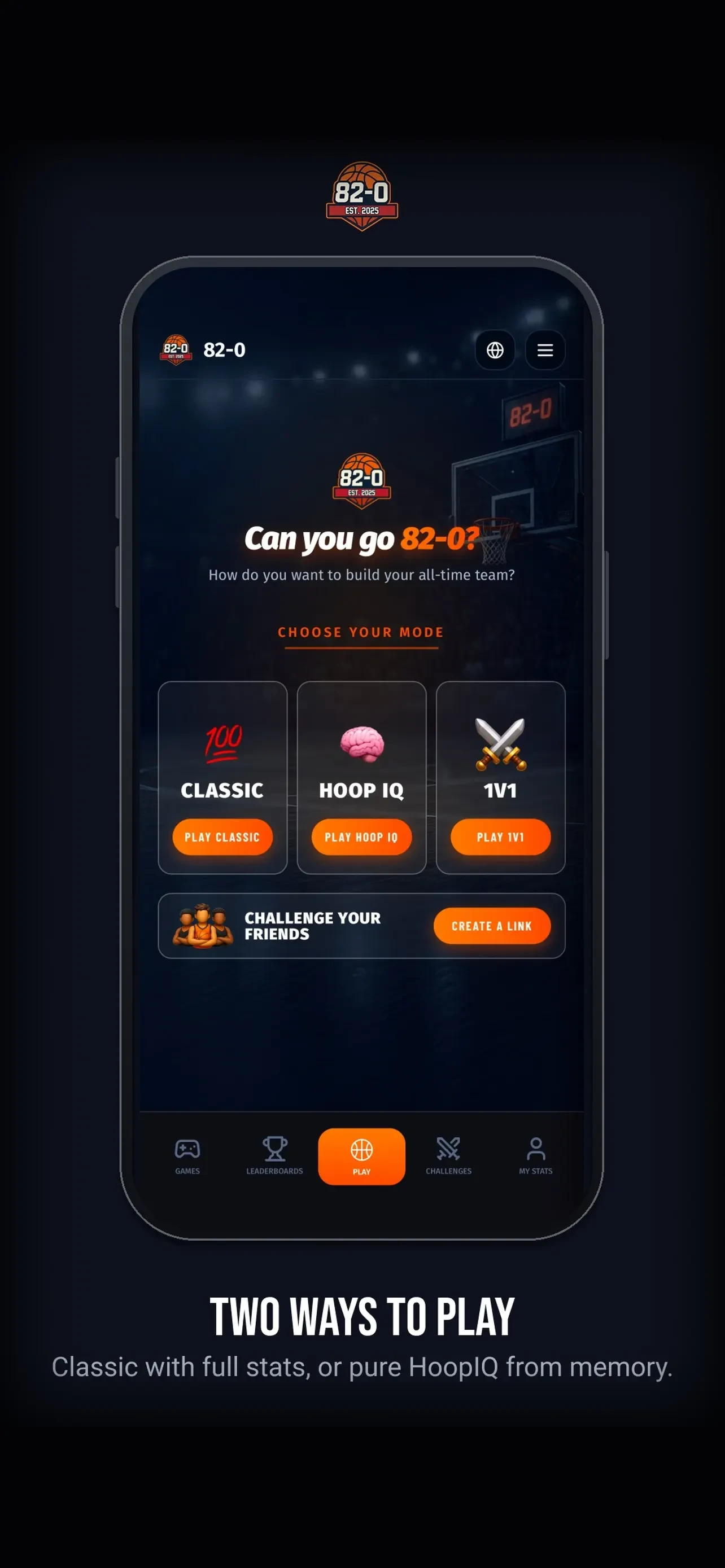 82-0.com app store screenshot 1 — Games (iOS)