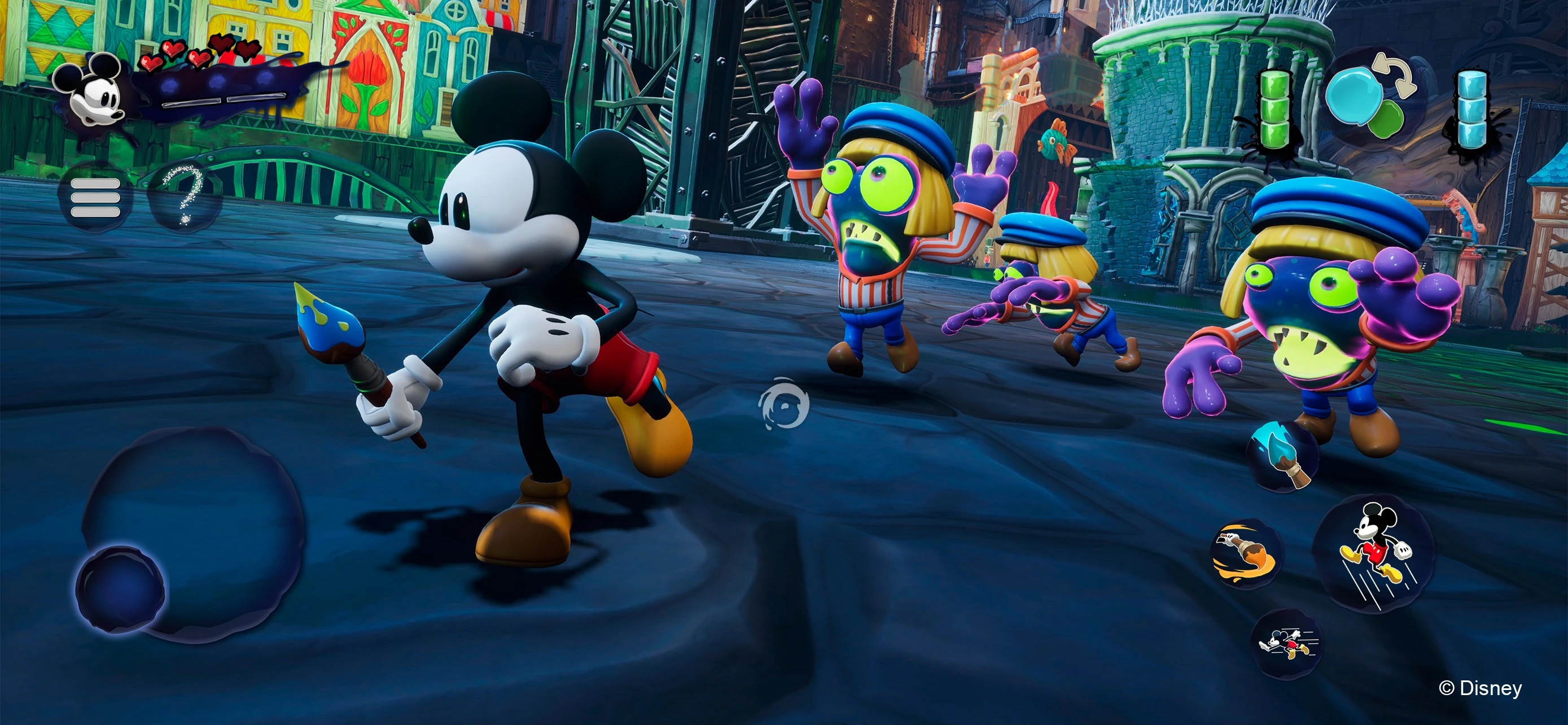Disney Epic Mickey: Rebrushed app store screenshot 1 — Games (iOS)