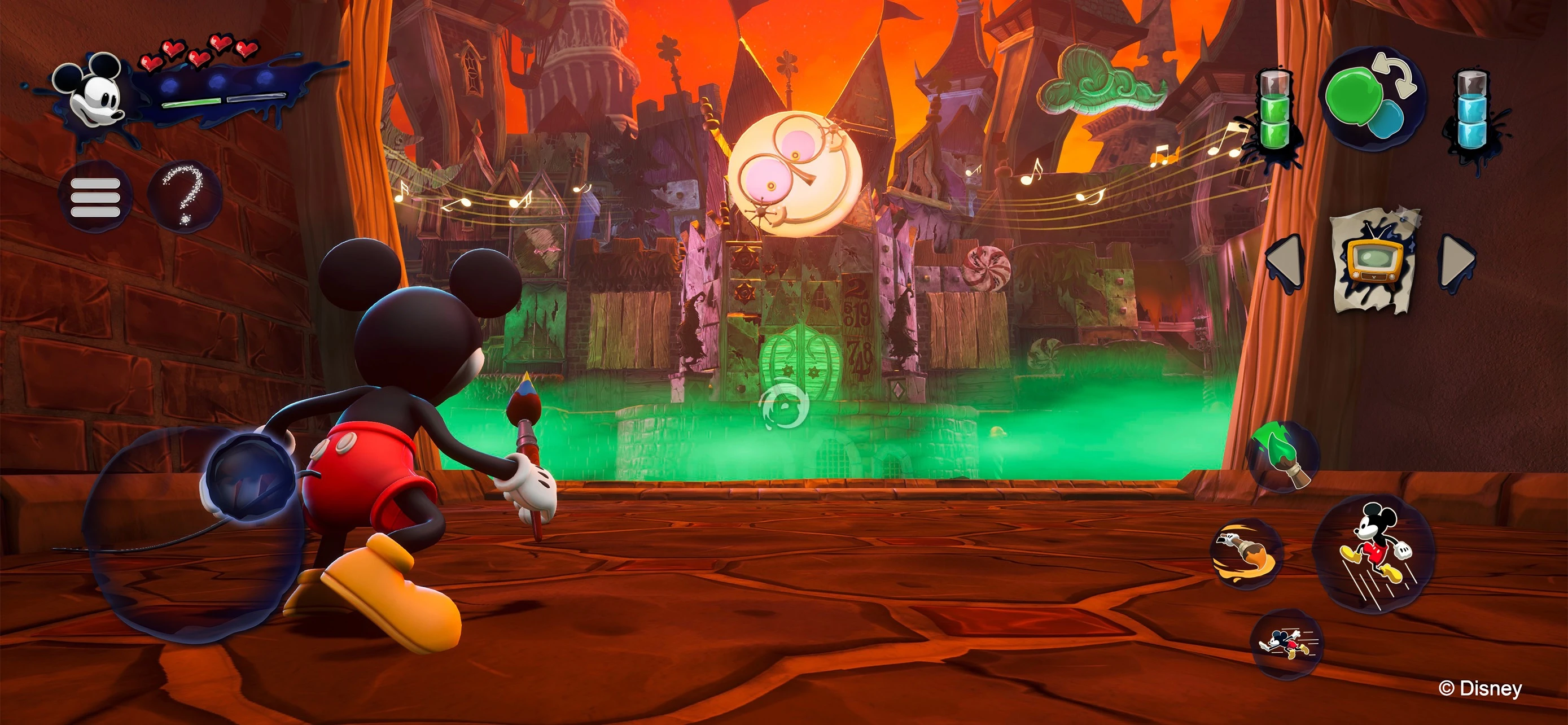 Disney Epic Mickey: Rebrushed app store screenshot 2 — Games (iOS)