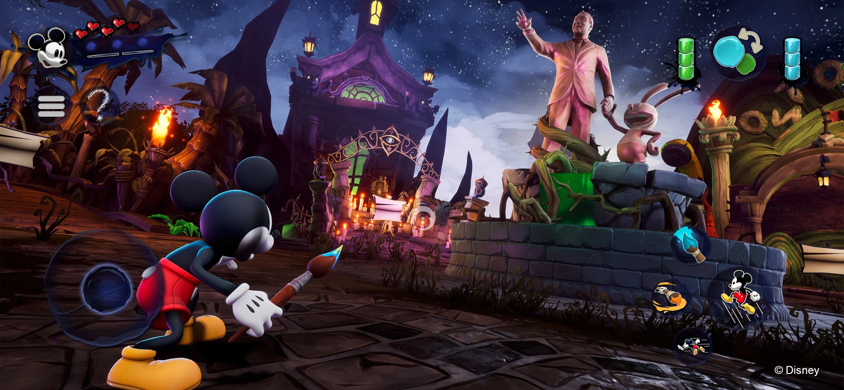 Disney Epic Mickey: Rebrushed app store screenshot 3 — Games (iOS)