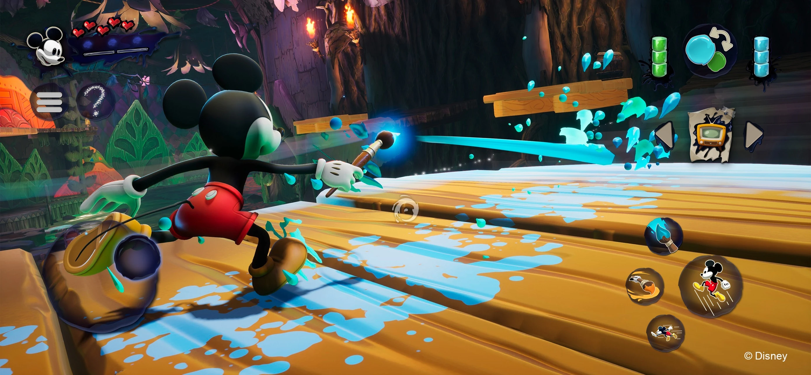 Disney Epic Mickey: Rebrushed app store screenshot 6 — Games (iOS)