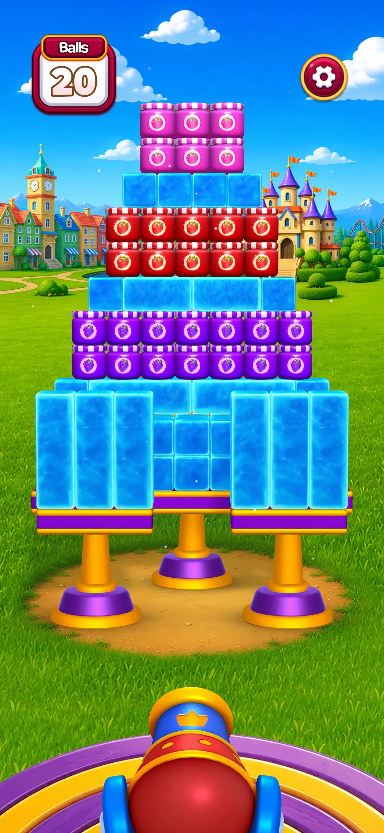 Royal Smash! : Physics Puzzle app store screenshot 3 — Games (iOS)