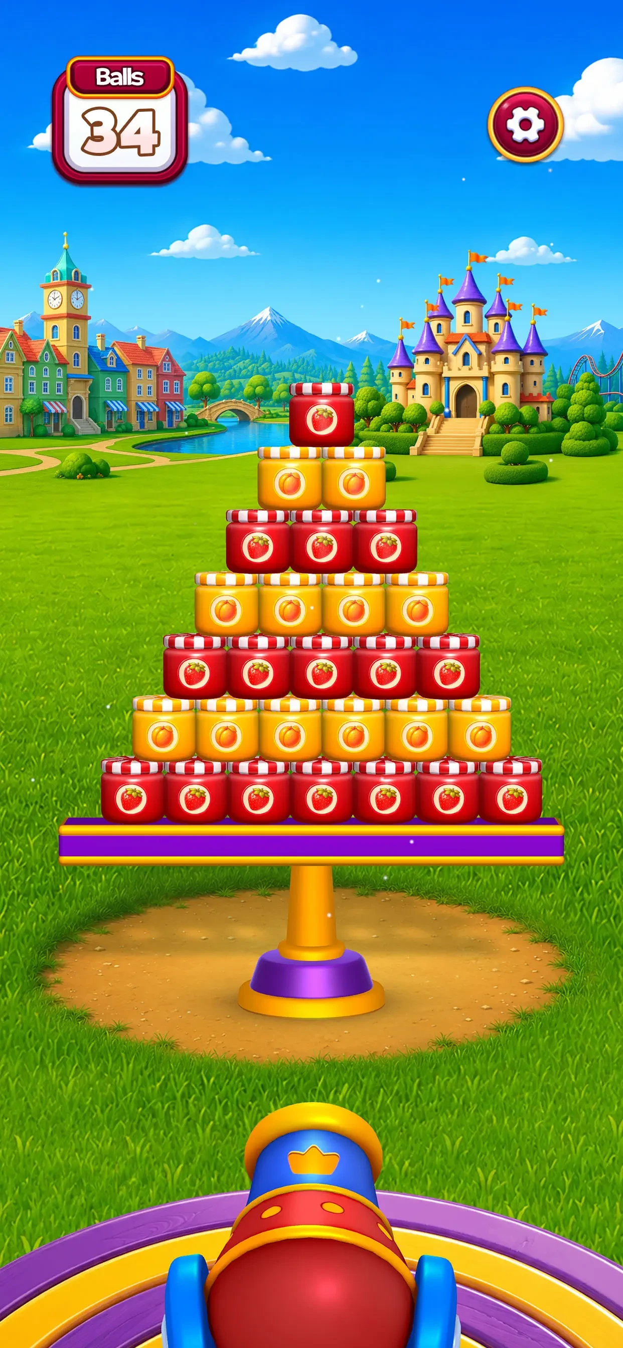 Royal Smash! : Physics Puzzle app store screenshot 5 — Games (iOS)