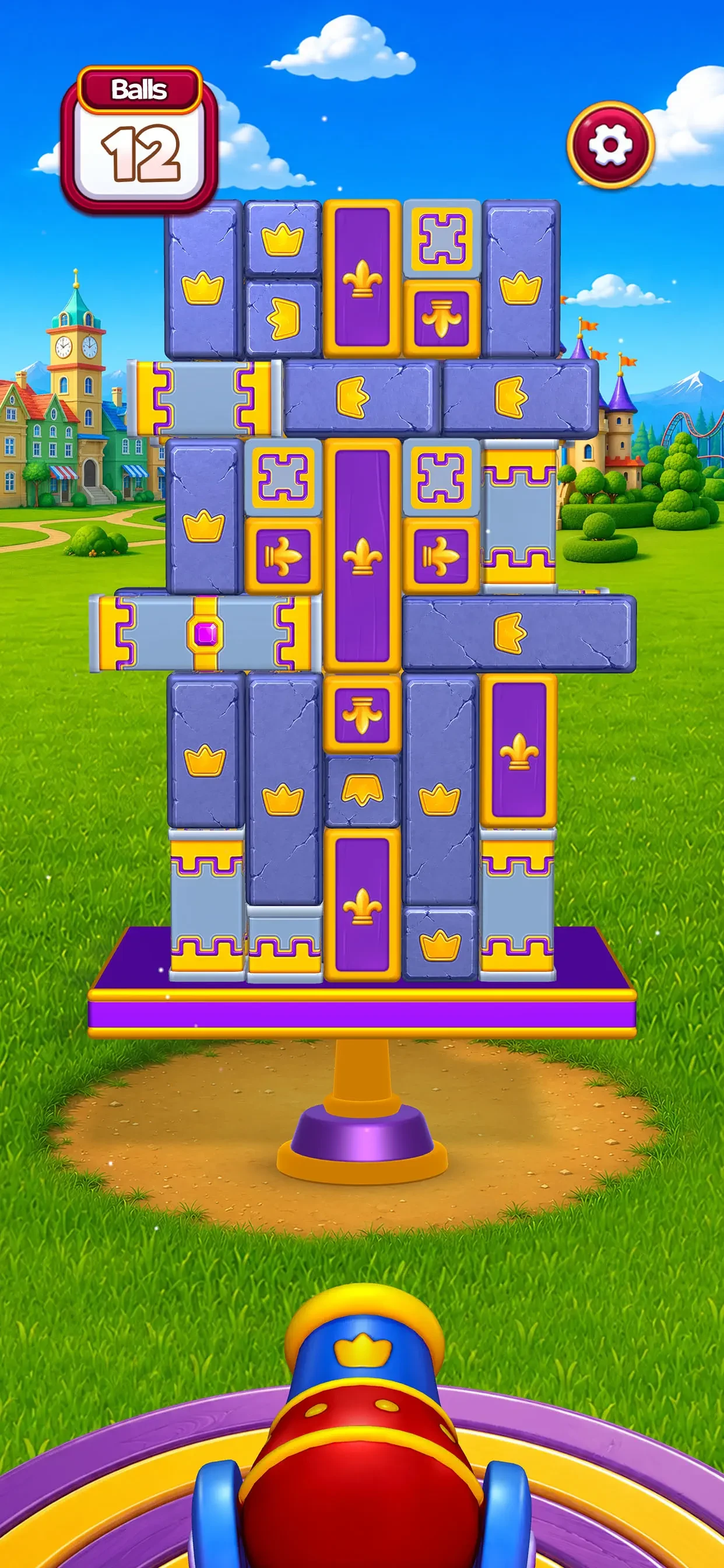 Royal Smash! : Physics Puzzle app store screenshot 6 — Games (iOS)