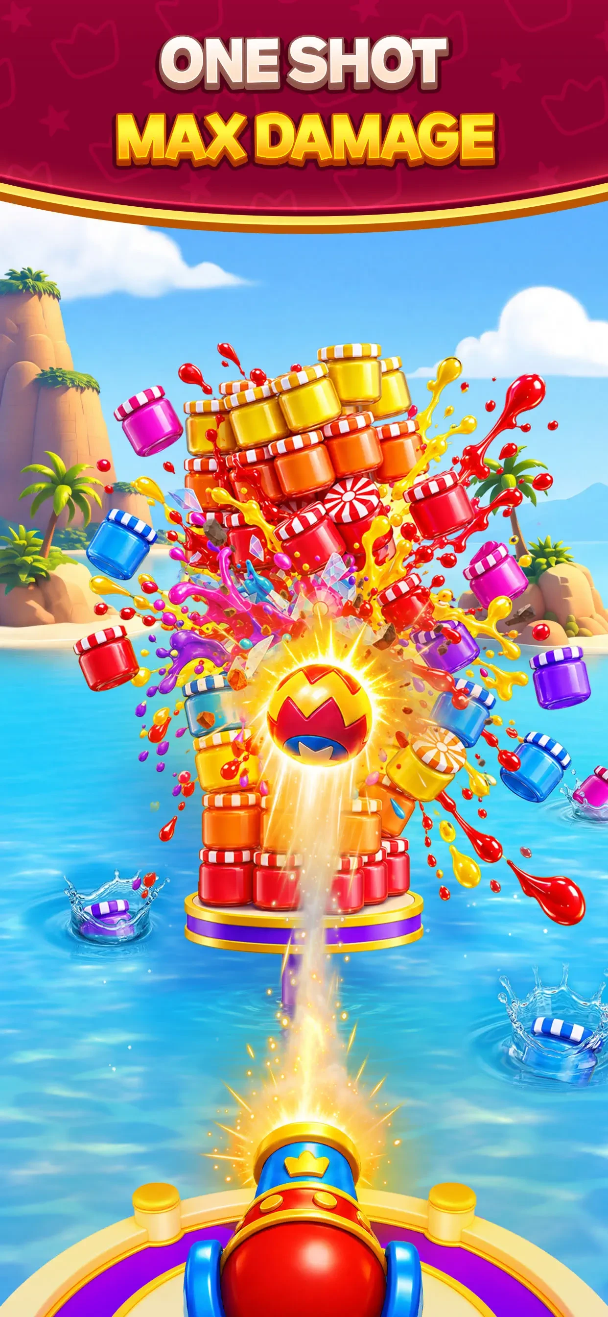 Royal Smash! - Physics Puzzle app store screenshot 2 — Games (iOS)