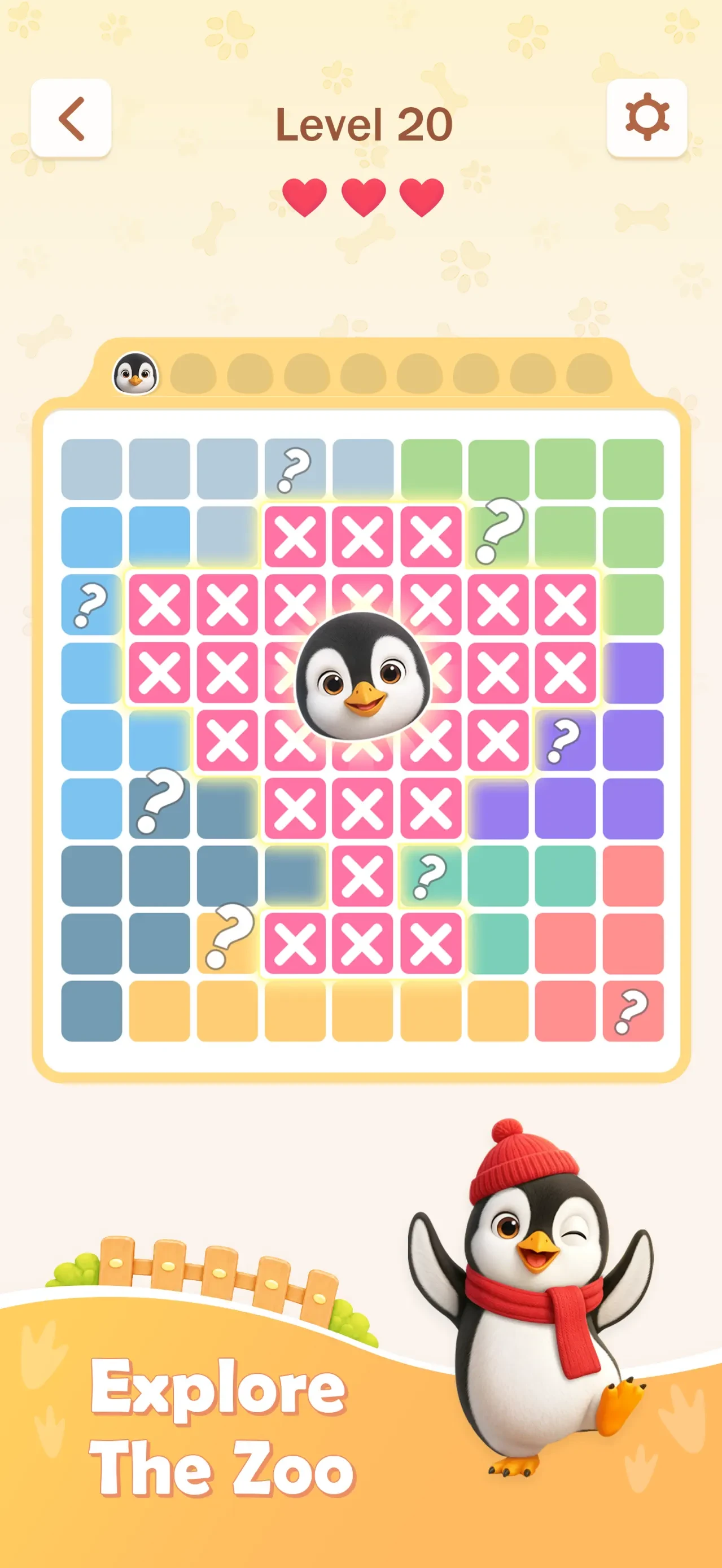 Zoodoku! app store screenshot 1 — Games (iOS)