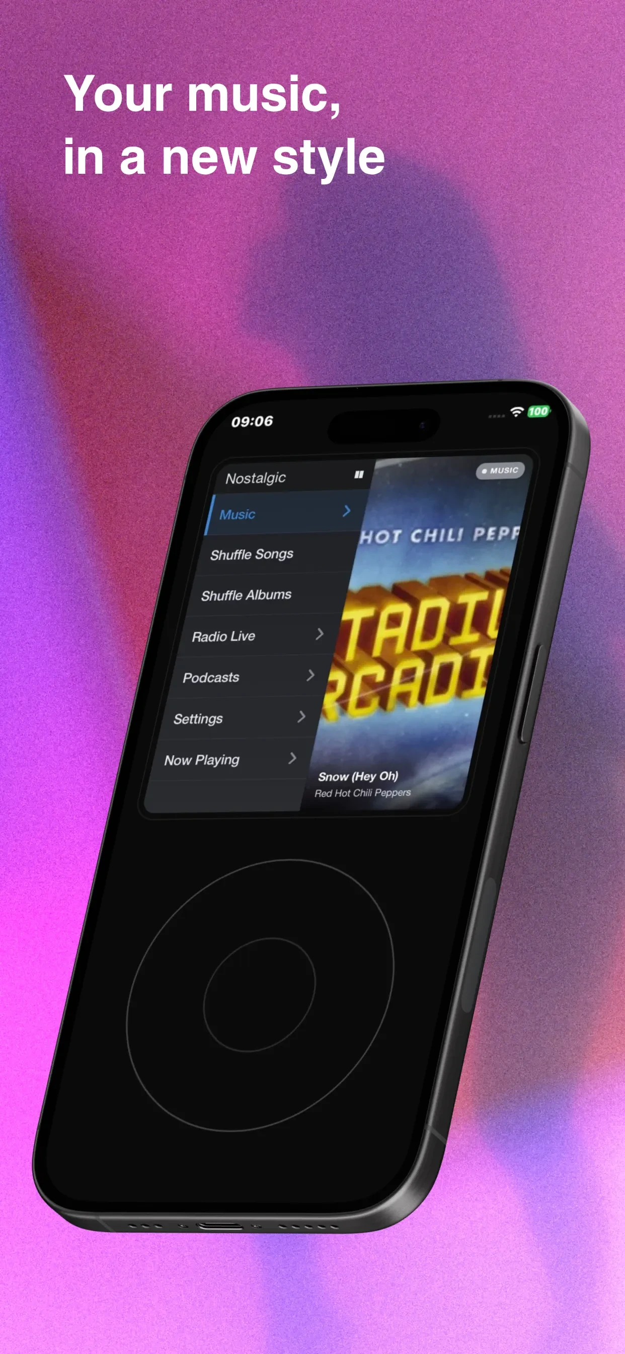 NostalgicPod app store screenshot 1 — Unknown (iOS)