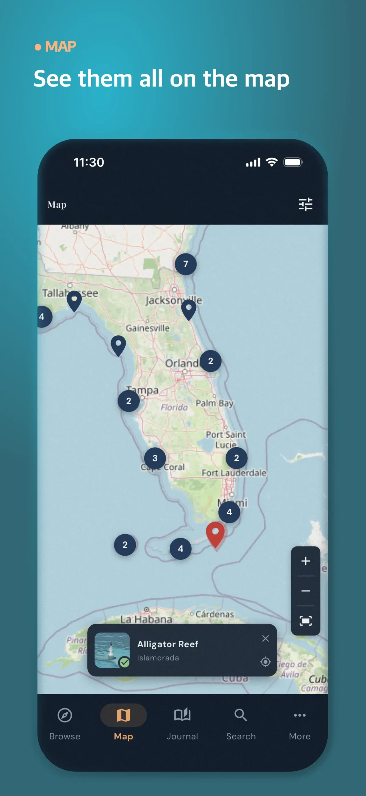 U.S. Lighthouse Guide app store screenshot 5 — Unknown (iOS)