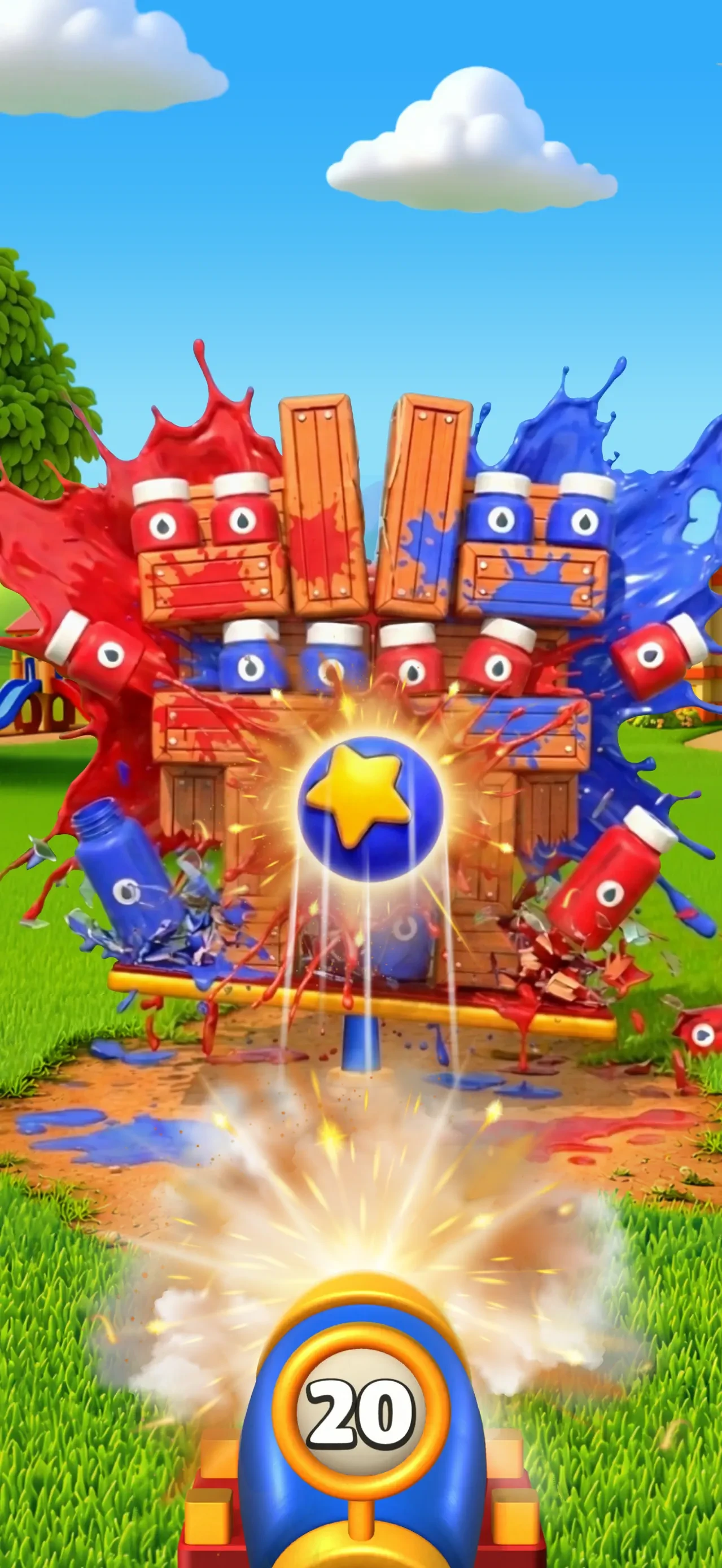 Knock Out : Physics Puzzle app store screenshot 1 — Games (iOS)