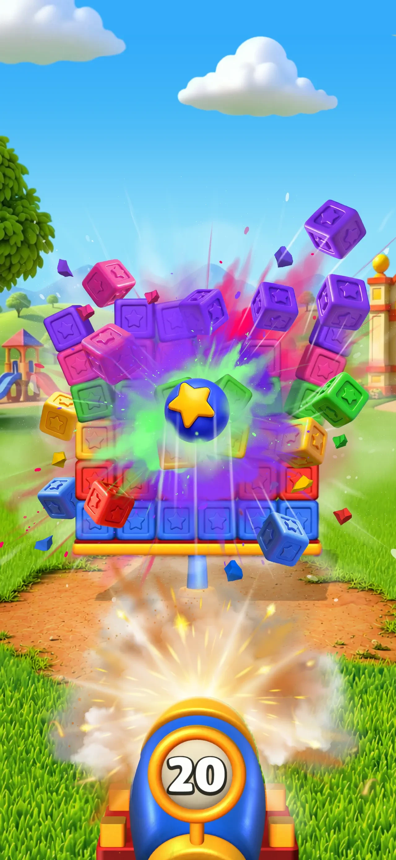 Knock Out : Physics Puzzle app store screenshot 3 — Games (iOS)