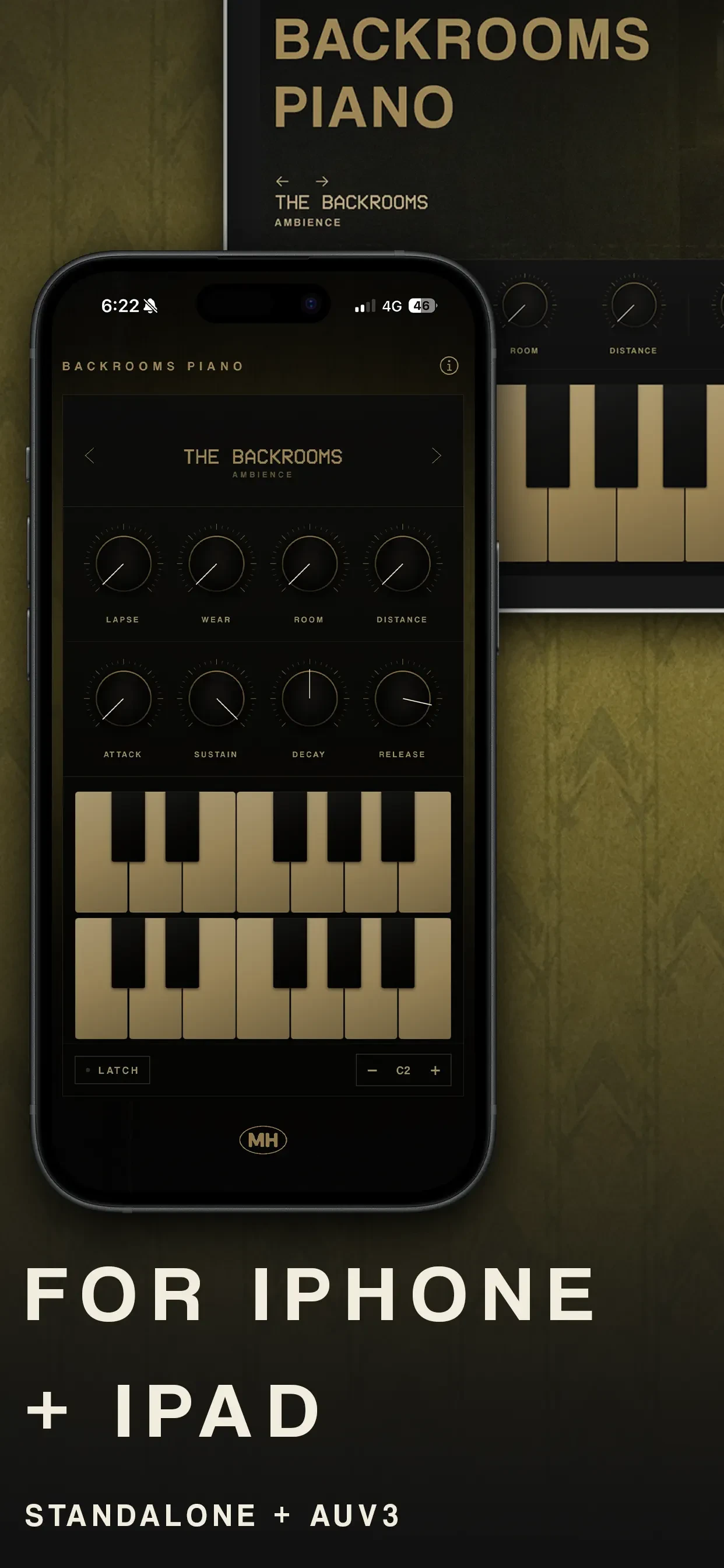 Backrooms Piano app store screenshot 3 — Unknown (iOS)