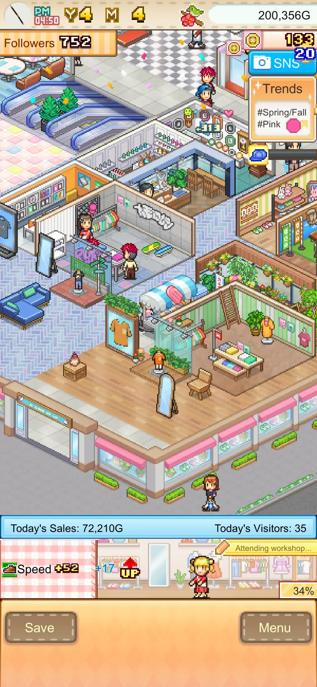 Fashion Mall Story app store screenshot 1 — Games (iOS)