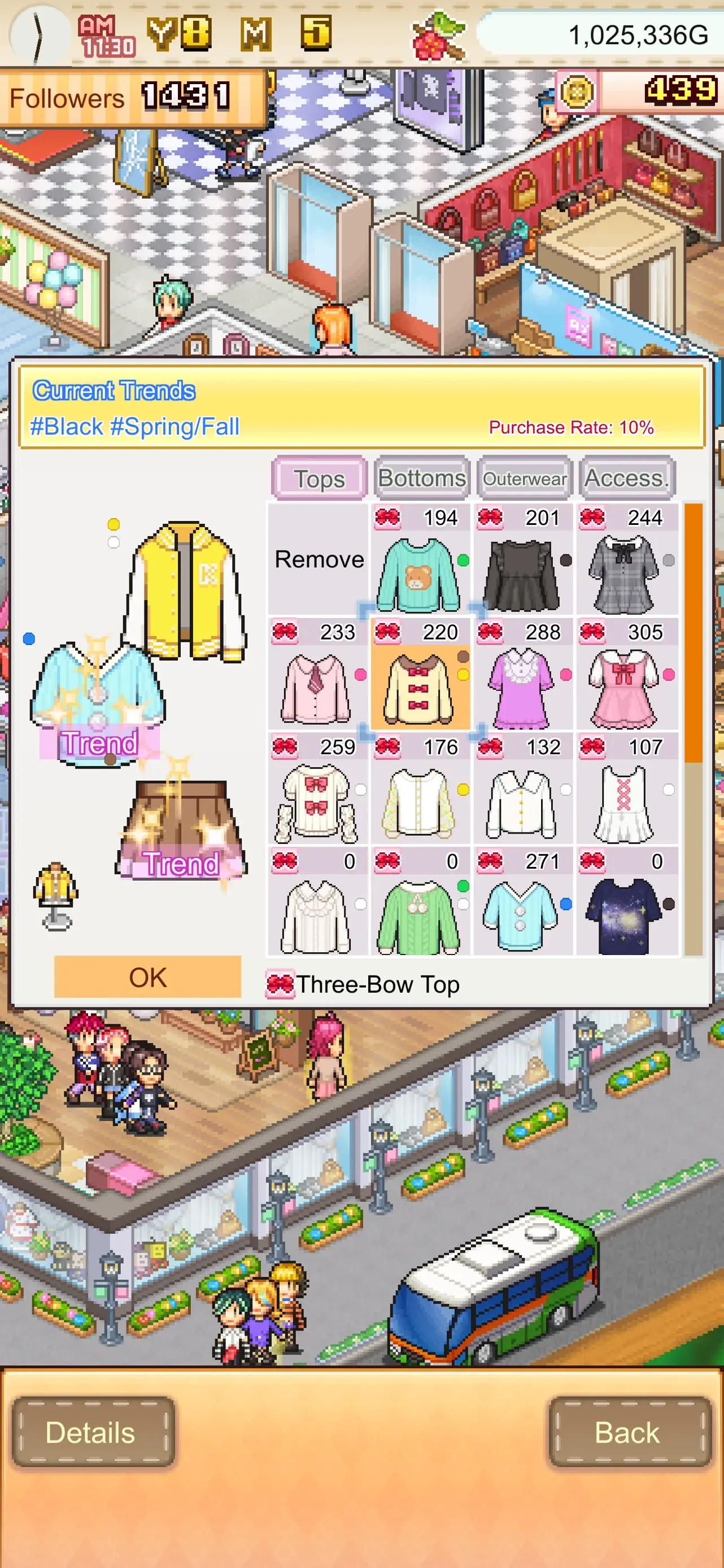 Fashion Mall Story app store screenshot 2 — Games (iOS)