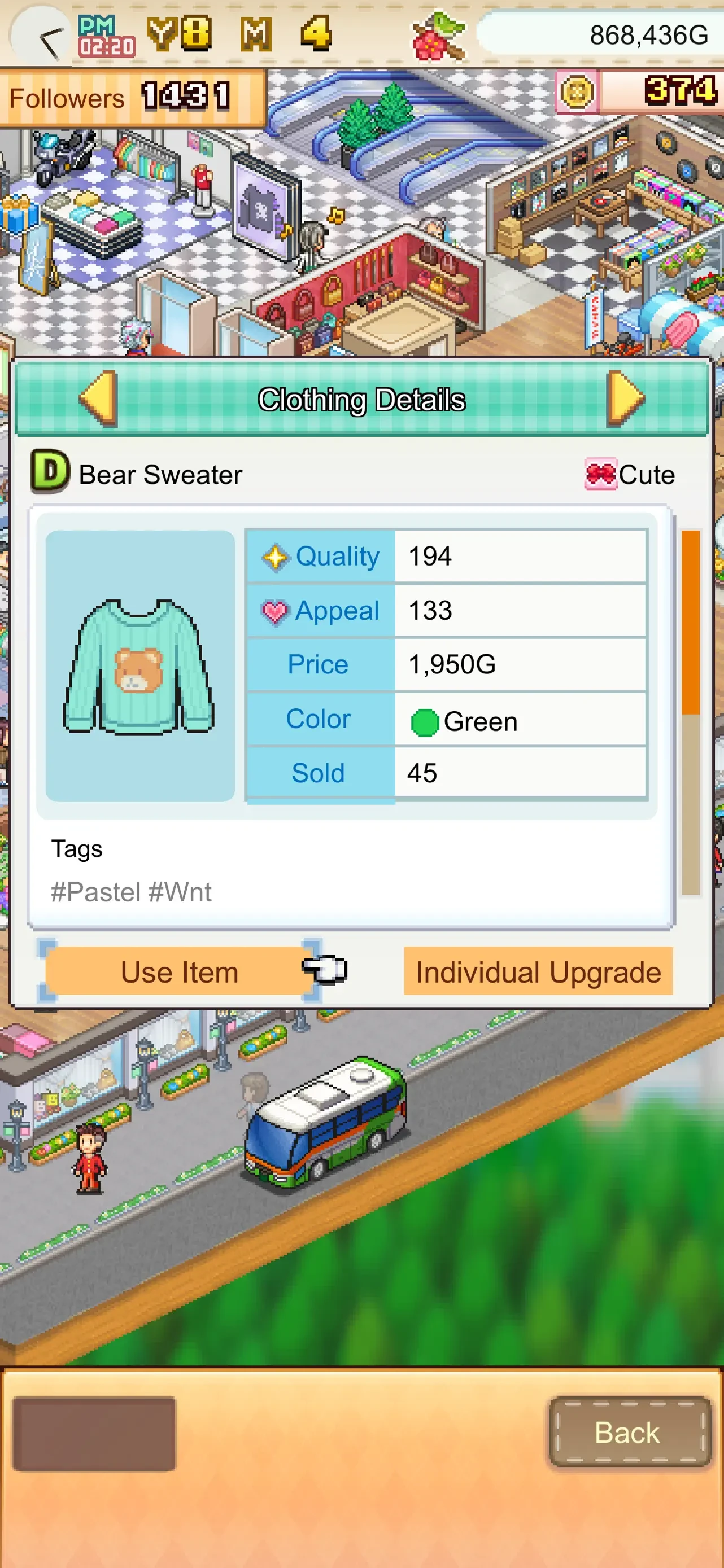 Fashion Mall Story app store screenshot 4 — Games (iOS)